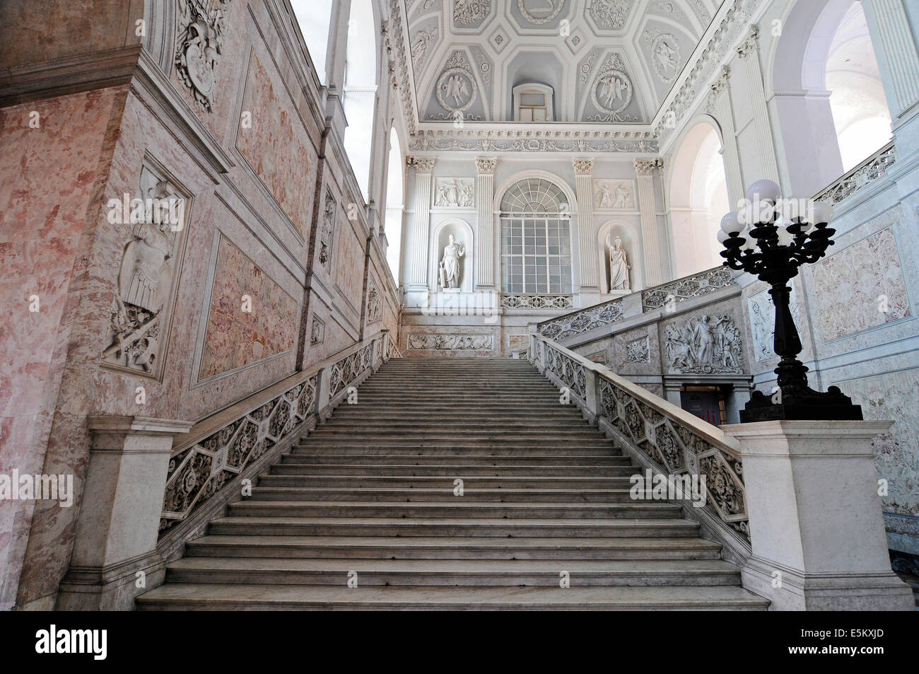 Palazzo Reale, Königspalast, Museum, Neapel, Kampanien, Italien Stockfoto