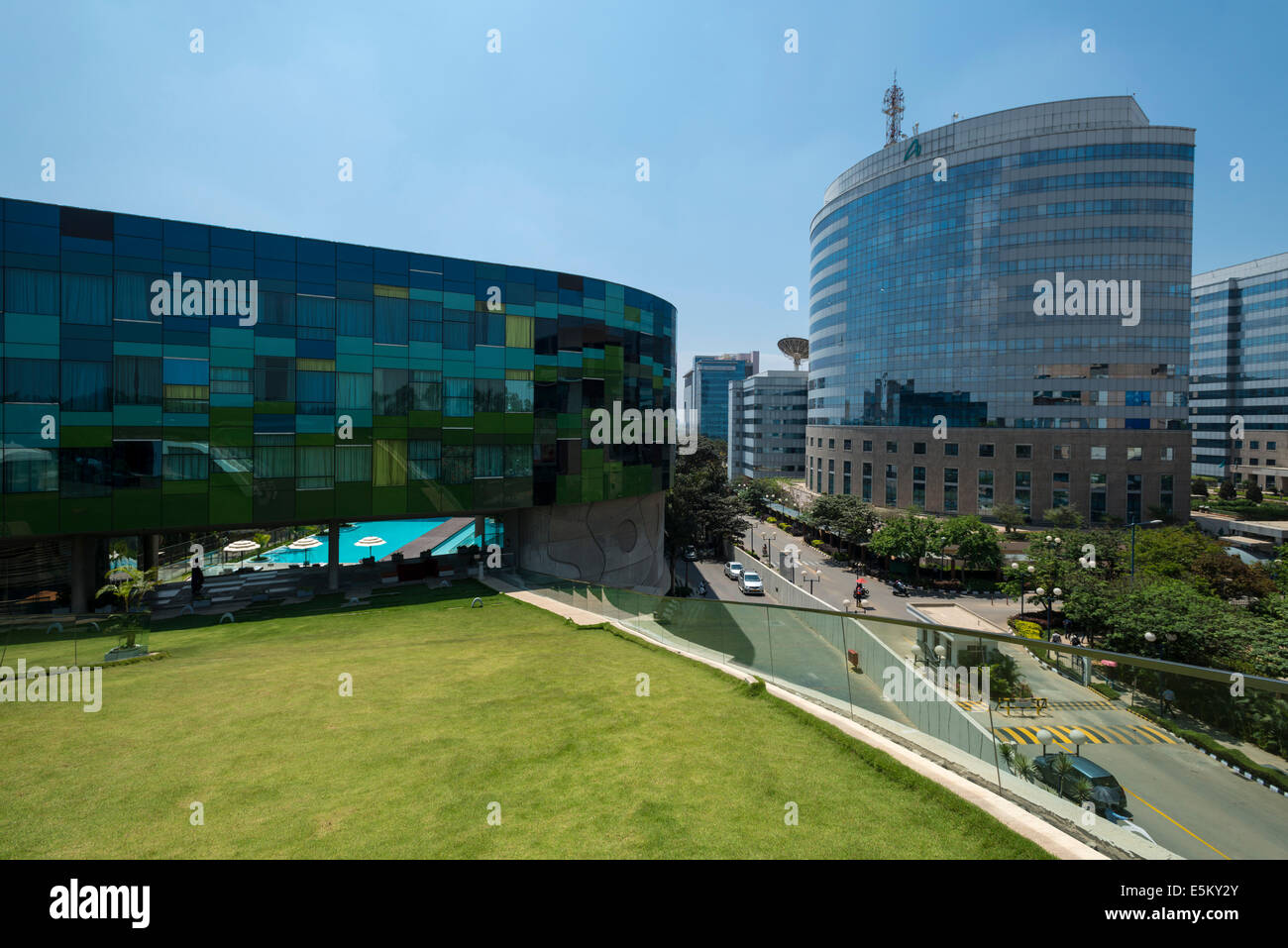 International Tech Park, Whitefield, Bangalore, Karnataka, Indien Stockfoto