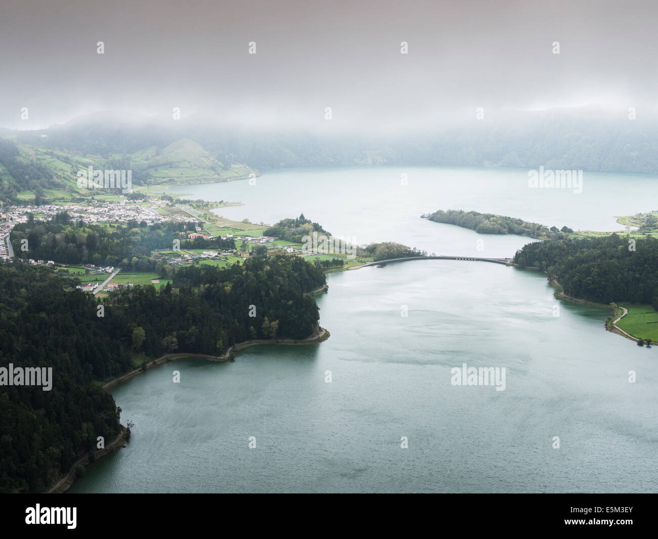 Lagoa Azul, Saõ Insel der Azoren Stockfoto