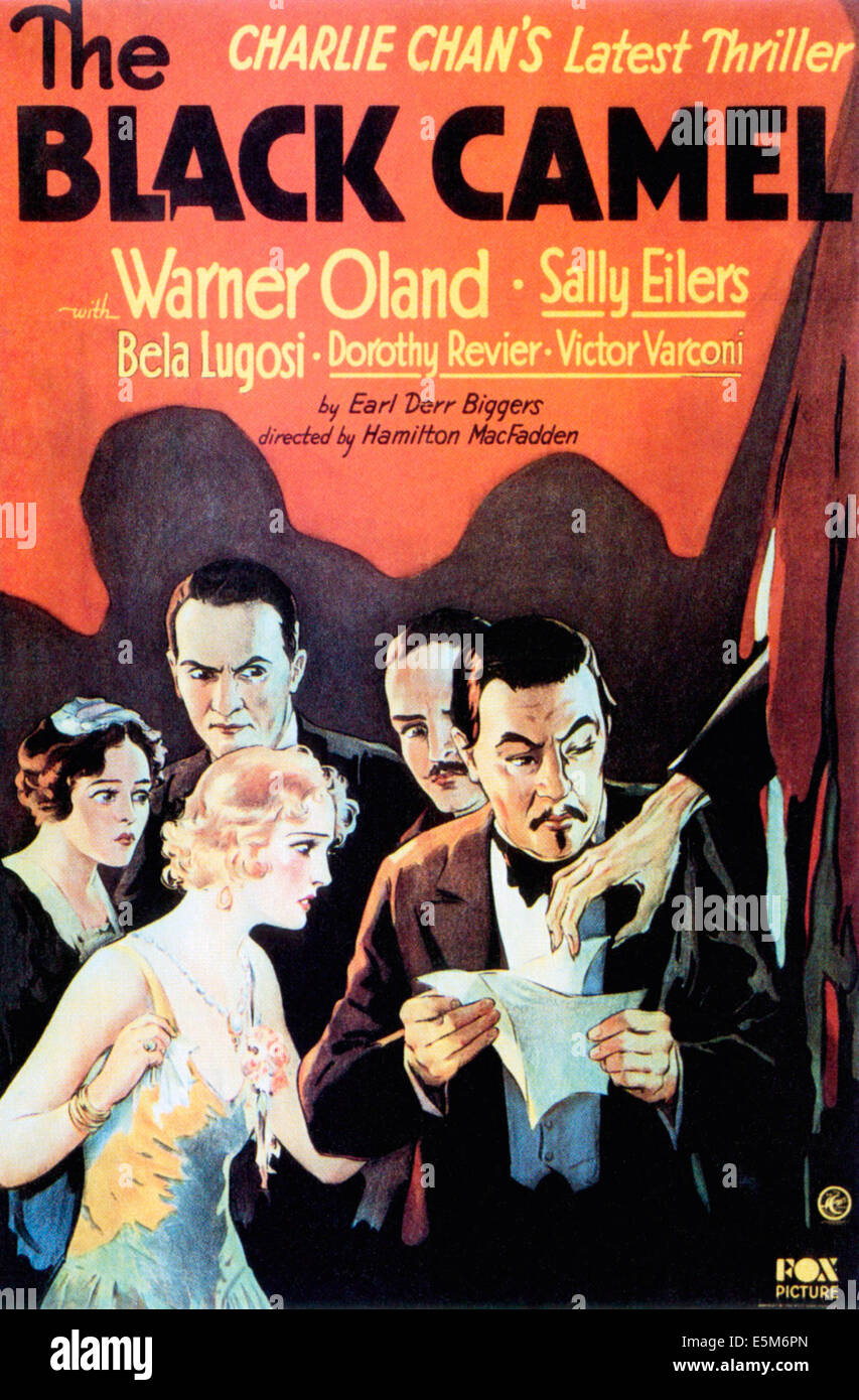 Das schwarze Kamel, Warner Oland, TM und Copyright © 20. Century Fox Film Corp. Alle Rechte vorbehalten / Courtesy: Everett Collection. Stockfoto Das schwarze Kamel, Warner Oland, TM und Copyright © 20. Century Fox Film Corp. Alle Rechte vorbehalten / Courtesy: Everett Collection. Stockfoto