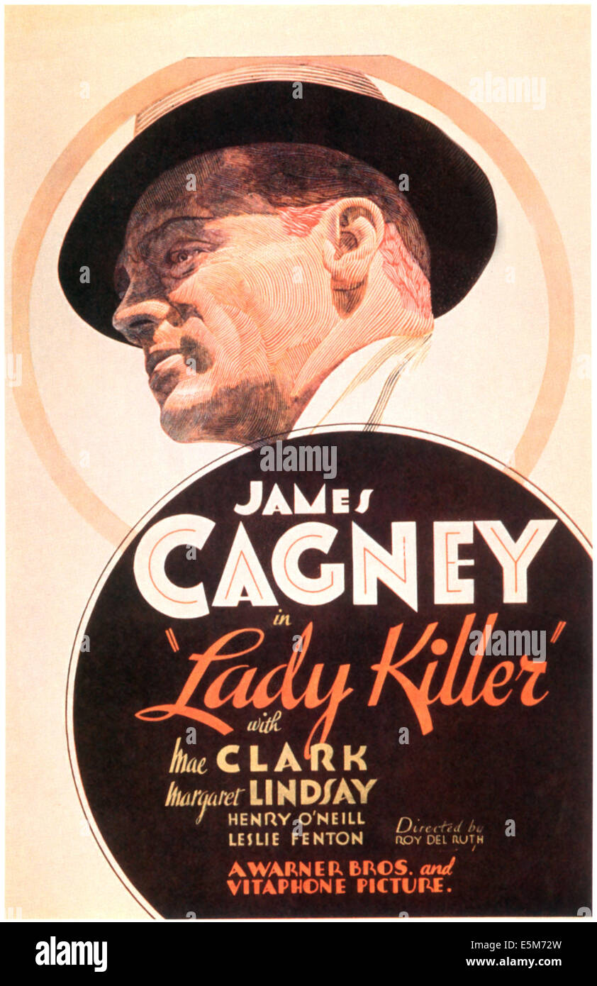 Ladykiller, James Cagney, 1933 Stockfoto