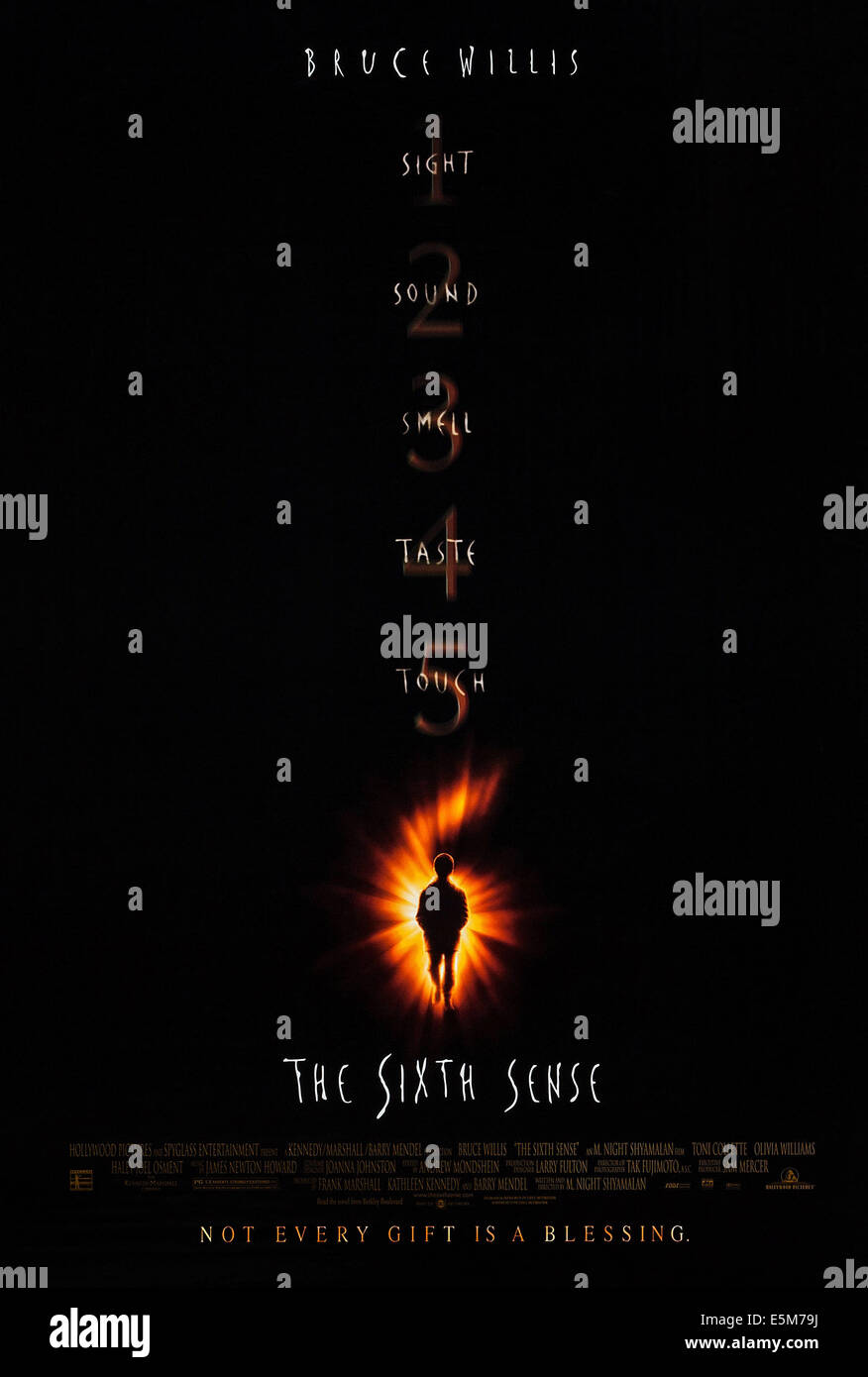 DER sechste Sinn, US-Plakat-Kunst, 1999. © Buena Vista/Courtesy Everett Collection Stockfoto