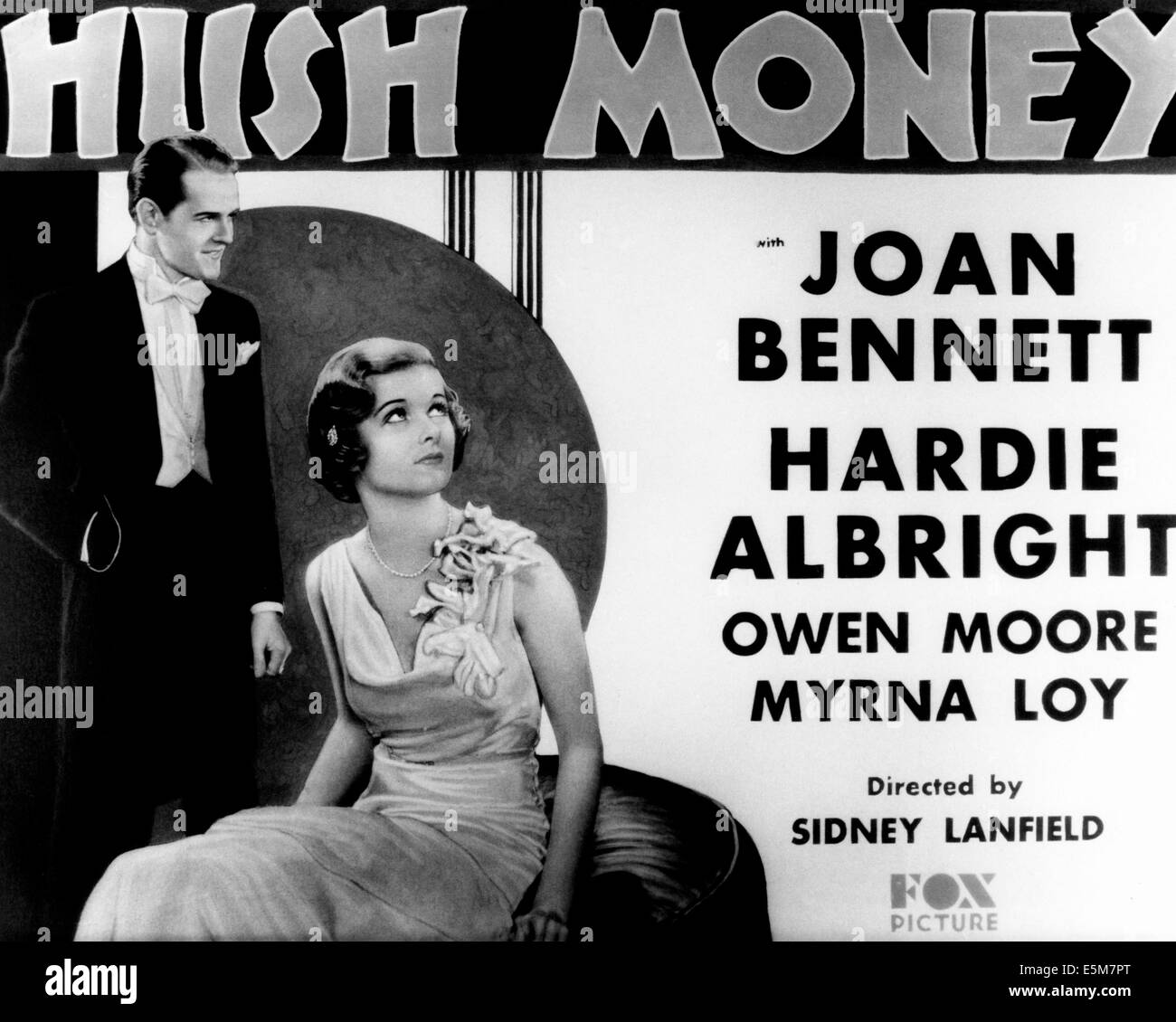 SCHWEIGEGELD, von links: Hardie Albright, Joan Bennett, 1931, TM & Copyright © 20th Century Fox Film Corp./Courtesy Everett Stockfoto