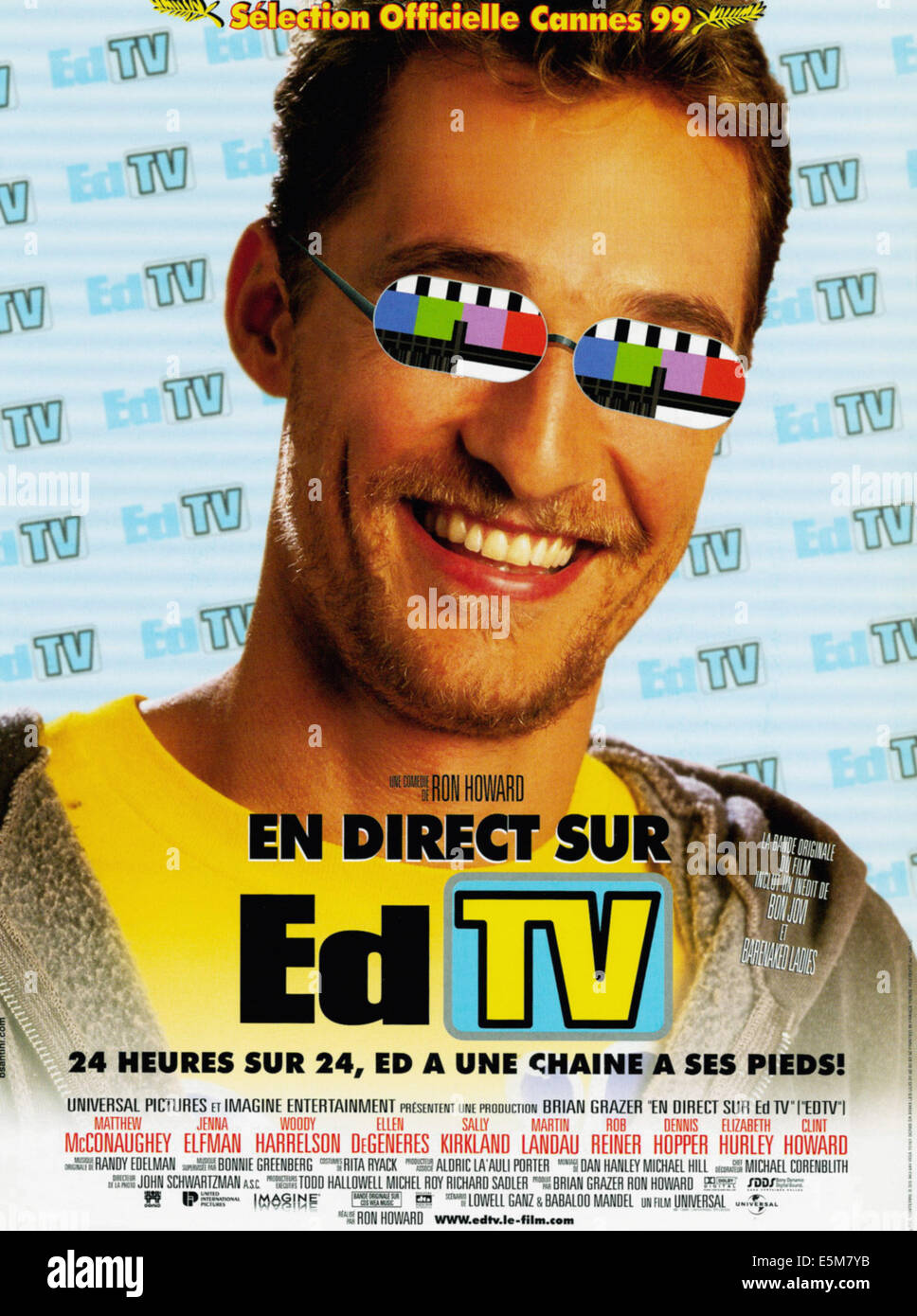 EDTV, Matthew McConaughey, 1999, © Universal/Courtesy Everett Collection Stockfoto