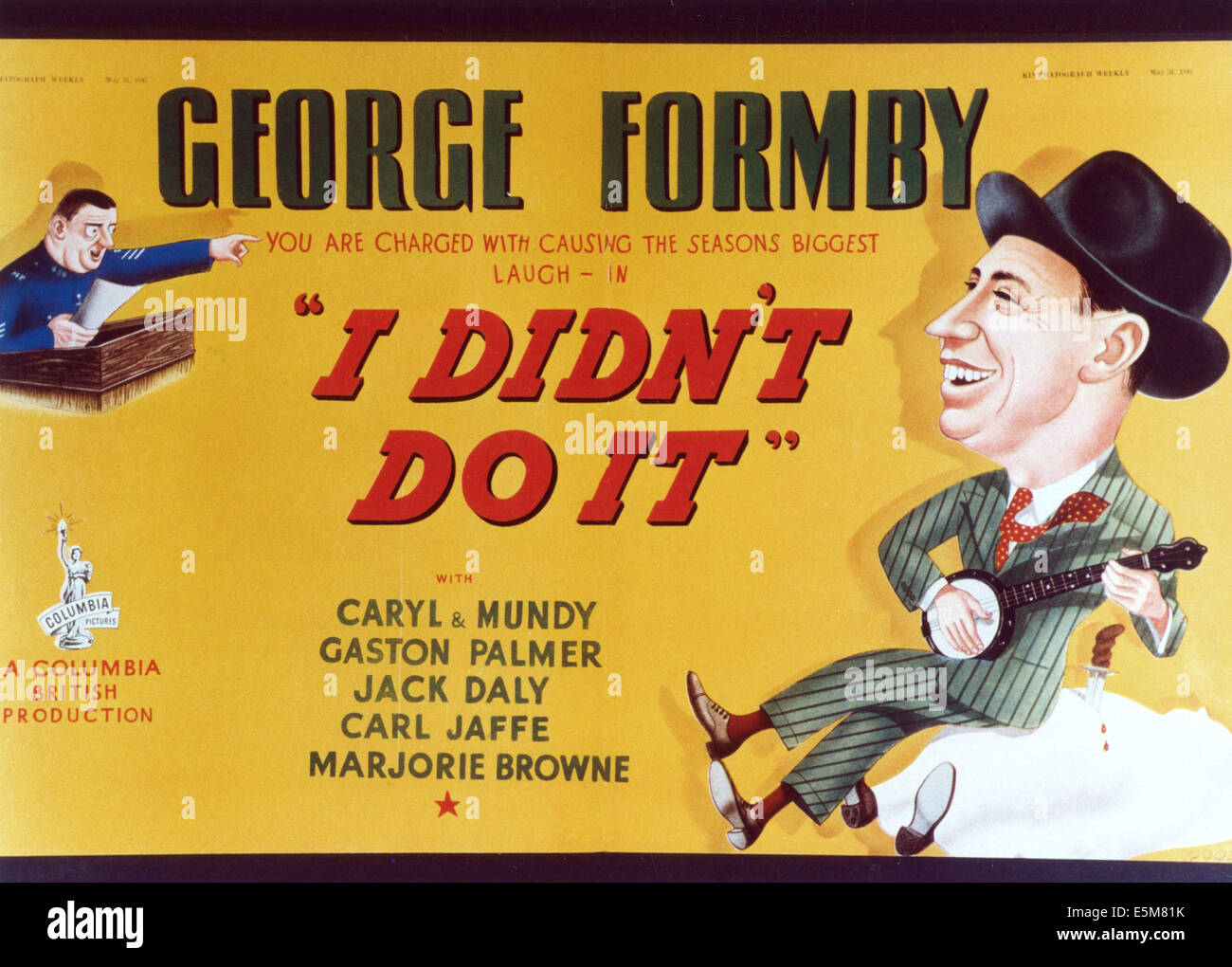 Ich habe es nicht es, George Formby (rechts), 1945 Stockfoto