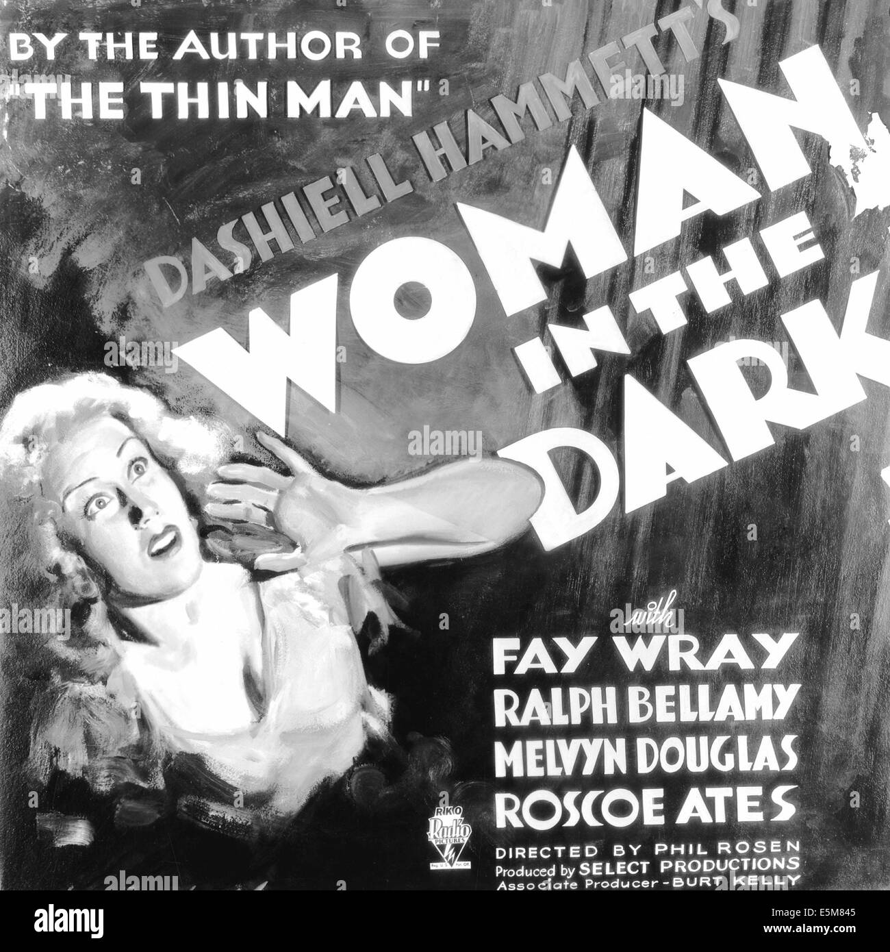 WOMAN IN THE DARK (aka Frau IN THE SHADOWS), Fay Wray, 1934 Stockfoto