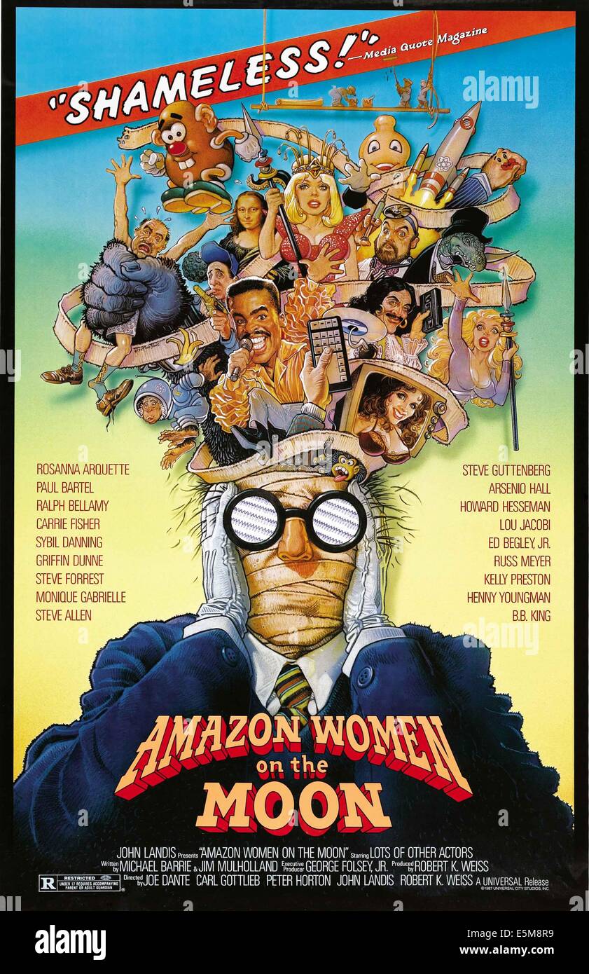 AMAZON Frauen ON THE MOON, 1987, © Universal Bilder/Courtesy Everett Collection Stockfoto