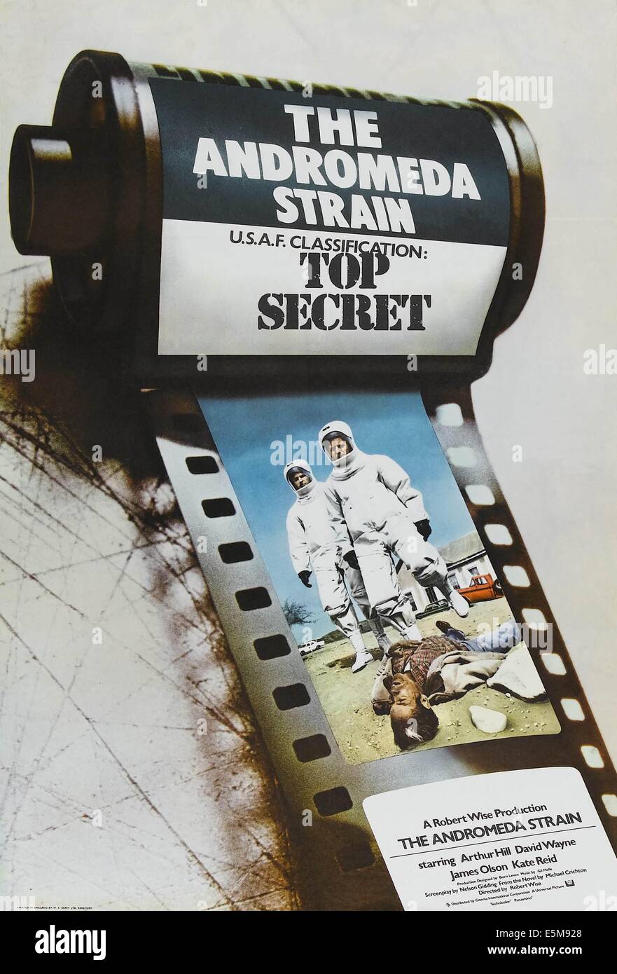 THE ANDROMEDA STRAIN, 1971 Stockfoto