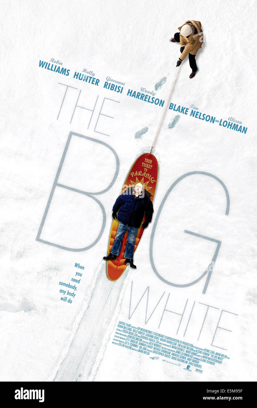 THE BIG WHITE, Ward Massner, Robin Williams, 2005. © Aszendent Bilder/Courtesy Everett Collection Stockfoto