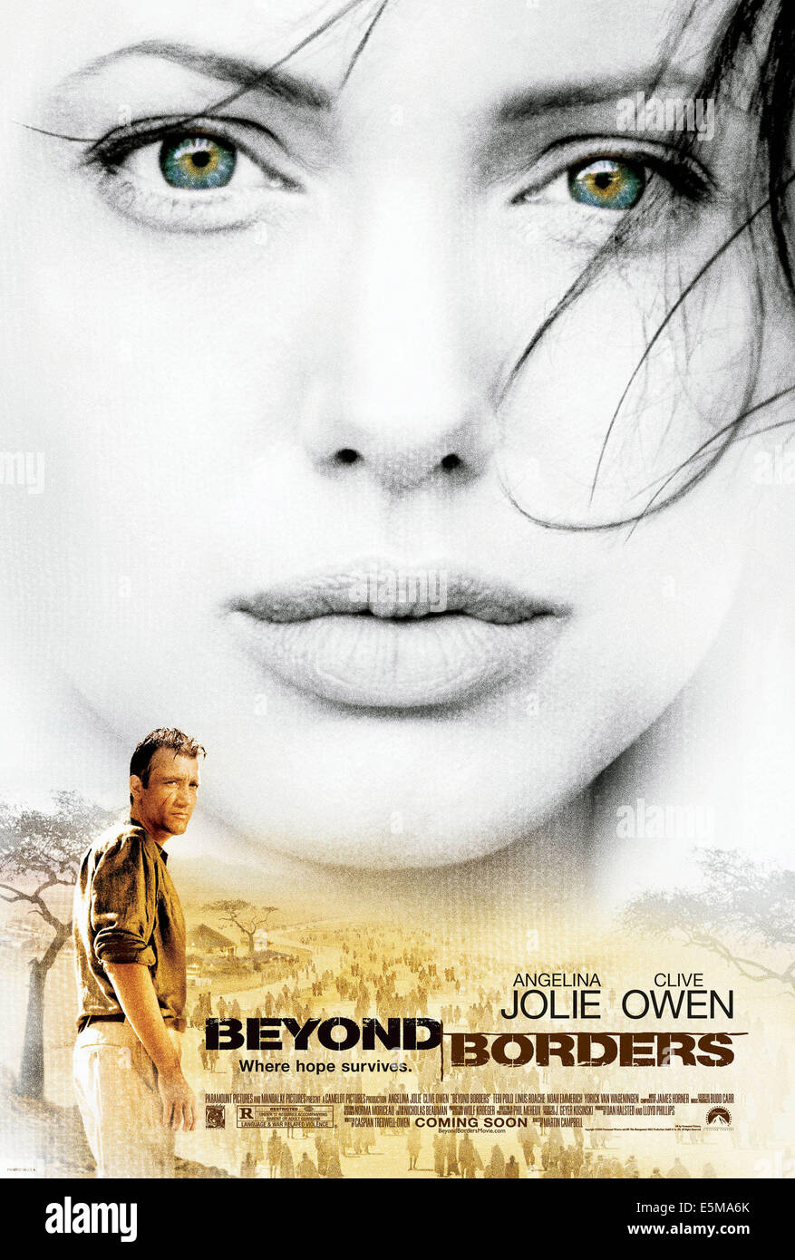 ÜBER Grenzen, Clive Owen, Angelina Jolie, 2003, (c) Paramount/Höflichkeit Everett Collection Stockfoto