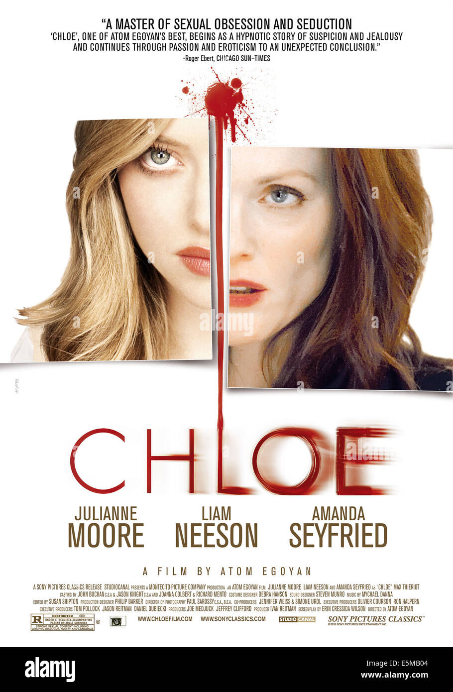 CHLOE, von links: Amanda Seyfried, Julianne Moore, 2009. © Sony Classics/Courtesy Everett Bildersammlung Stockfoto