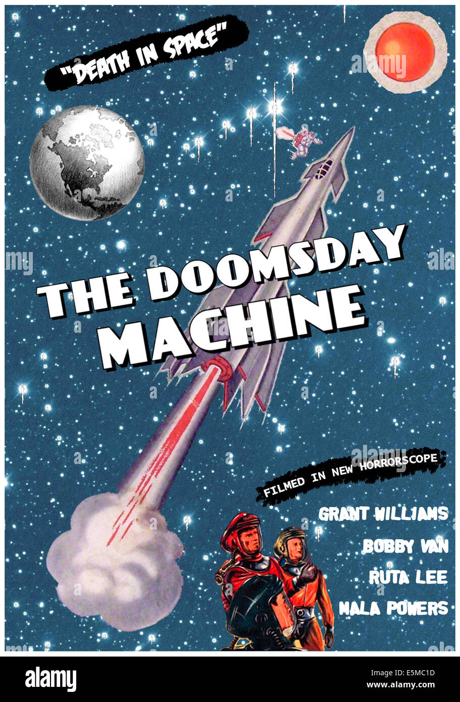 DIE DOOMSDAY MACHINE, 1-Blatt Plakatkunst, 1972. Stockfoto