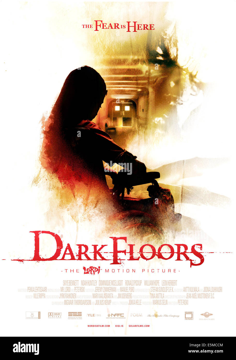 DARK FLOORS (aka DARK FLOORS: THE LORDI MOTION PICTURE), ausländischen Plakatkunst, 2008. © Ghosthouse Underground/Courtesy Everett Stockfoto