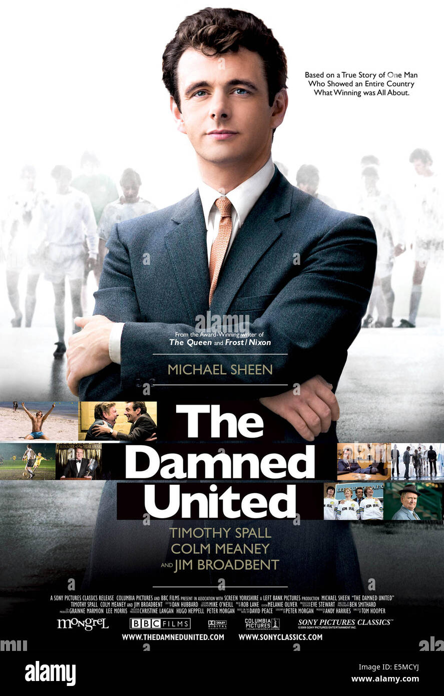 THE DAMNED UNITED, Michael Sheen, 2009. © Sony Bilder/Courtesy Everett Collection Stockfoto