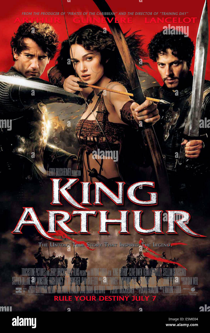 KING ARTHUR mit Clive Owen, Keira Knightley, Ioan Gruffudd, 2004, (c