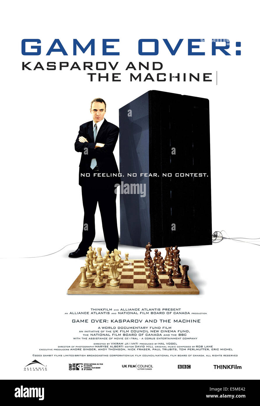 GAME OVER: KASPAROV und der Maschine, Garry Kasparov, 2003, (c) ThinkFilm/Courtesy Everett Collection Stockfoto