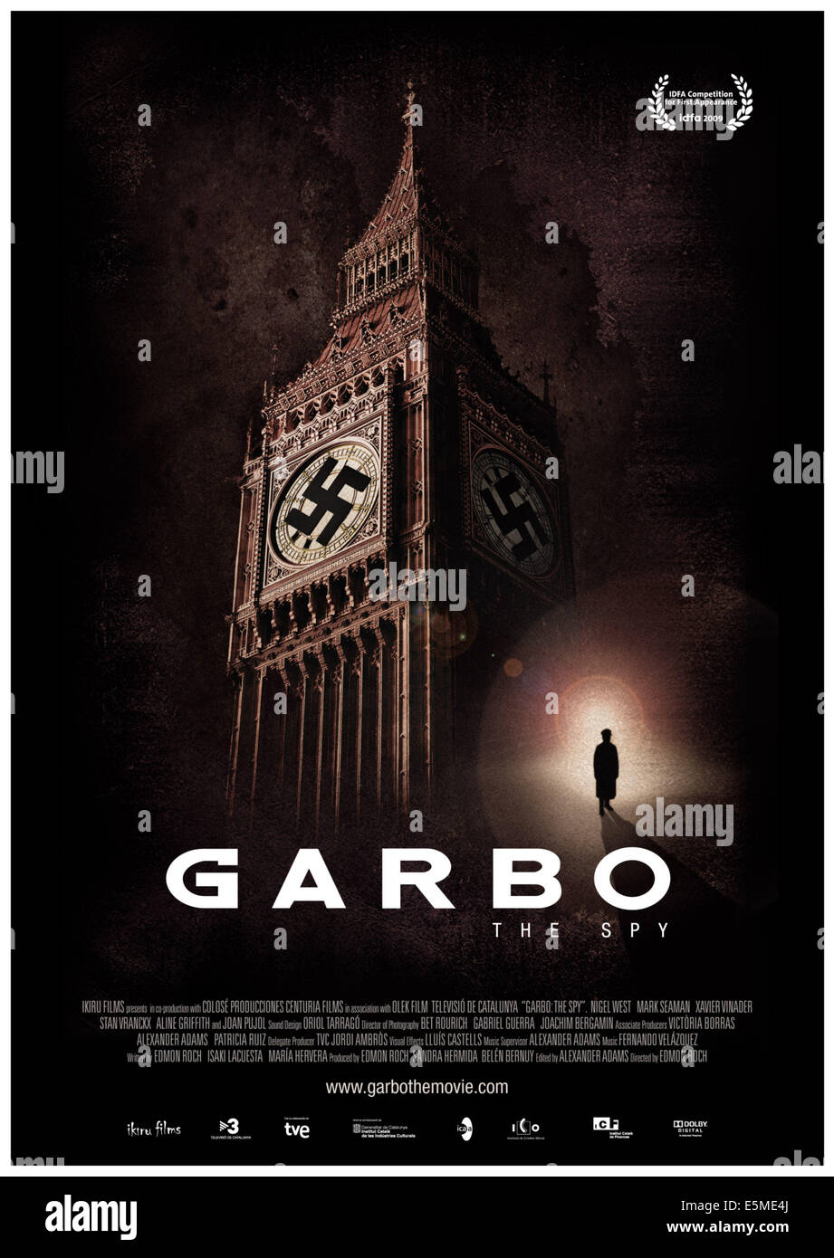 GARBO: Der Spion, (aka GARBO: EL ESPIA), US-Plakatkunst, 2009. © First Run Features/Courtesy Everett Collection Stockfoto