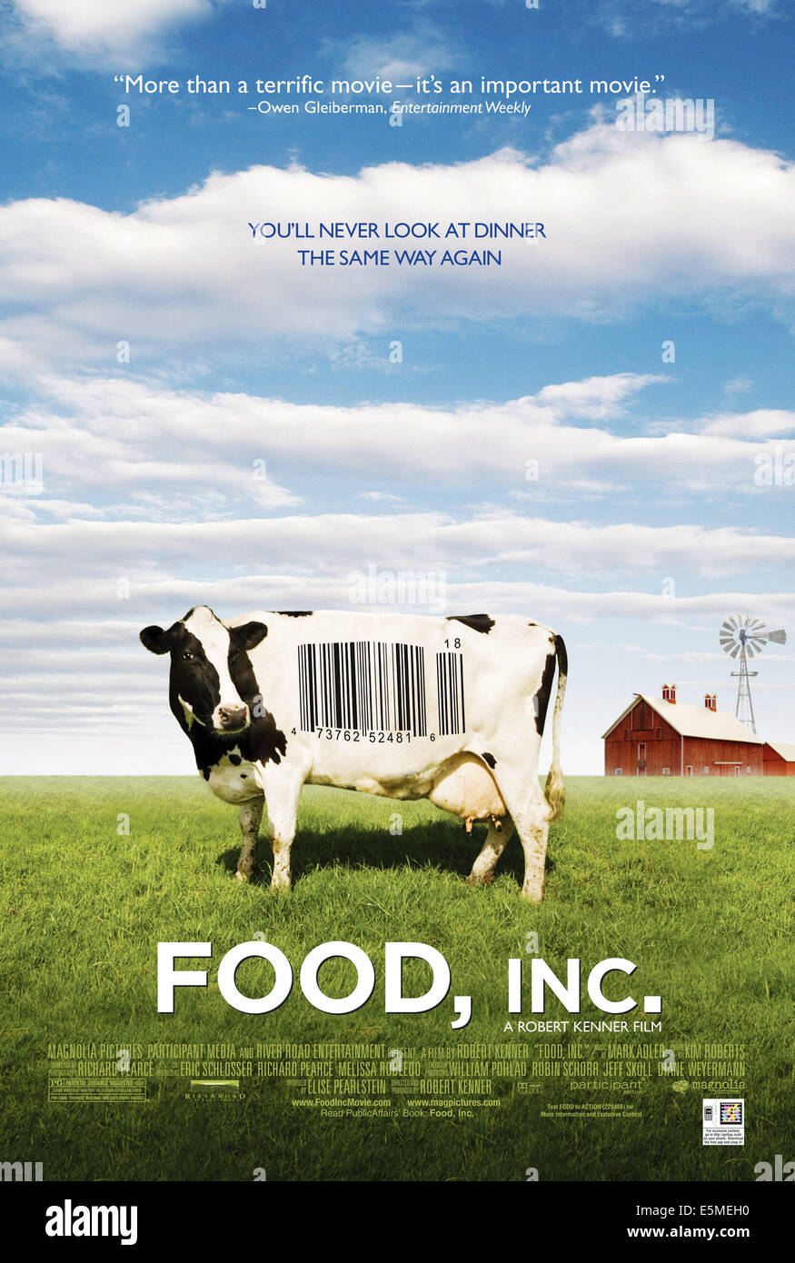 FOOD, INC., 2008. © Magnolie Bilder/Courtesy Everett Collection Stockfoto