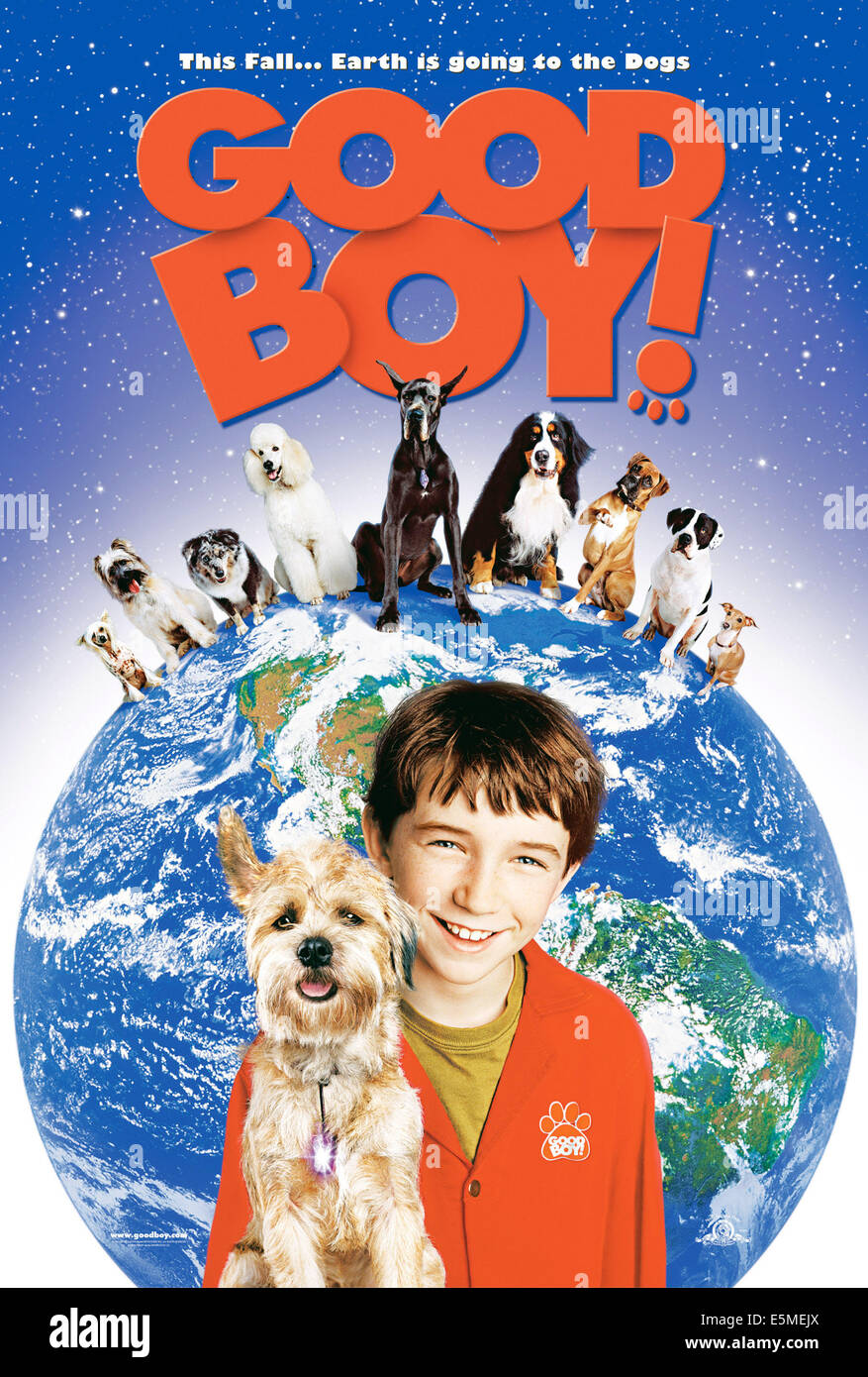 GOOD BOY!, Hubble Hund, Liam Aiken, 2003, (c) MGM/Courtesy Everett Collection Stockfoto