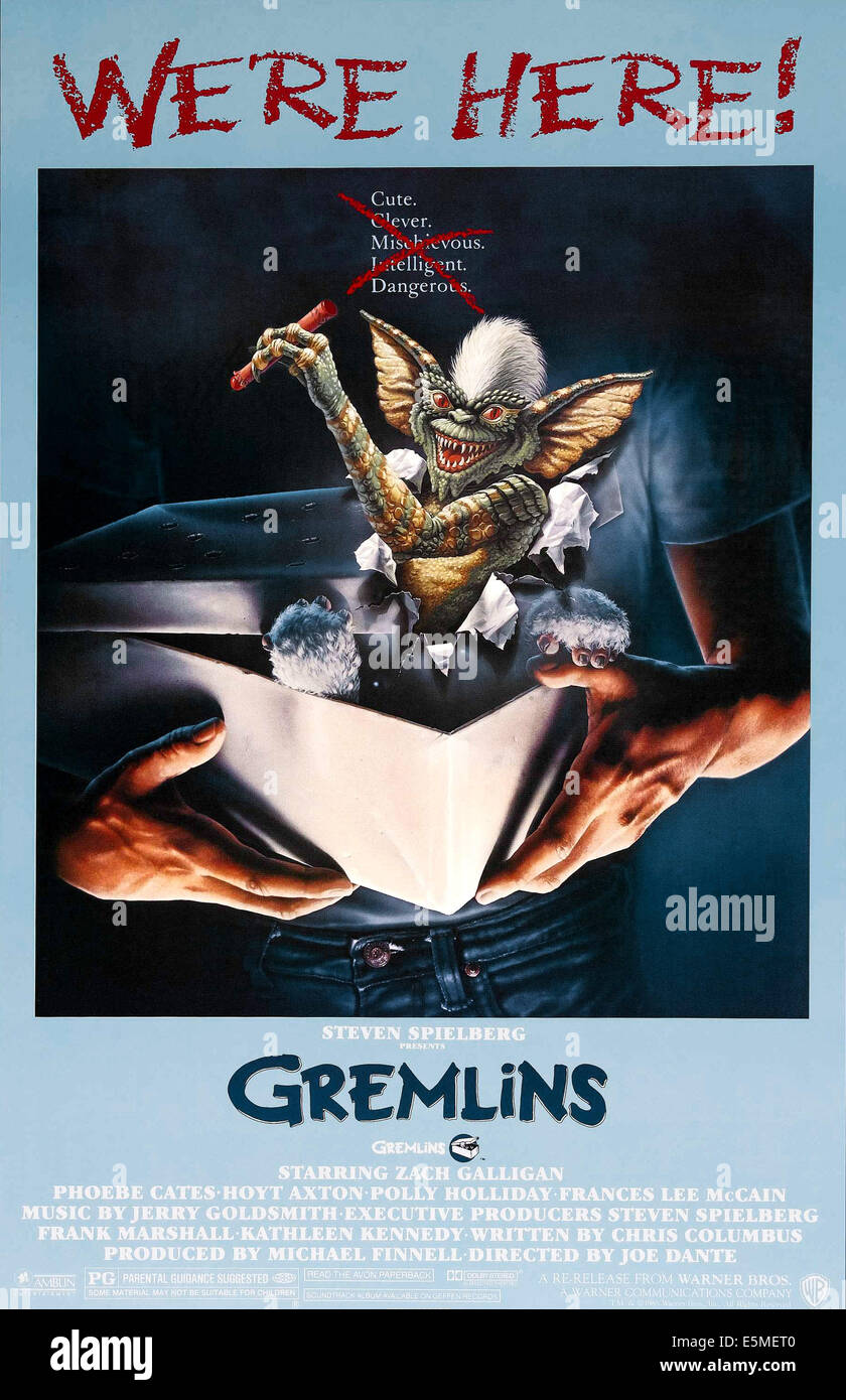 Gremlins – kleine Monster, 1984, © Warner Brothers/Courtesy Everett Collection Stockfoto