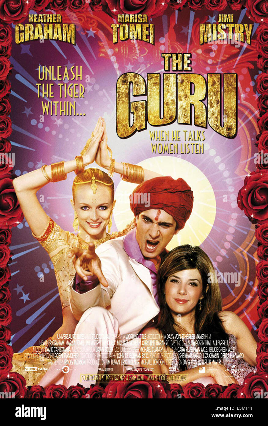 DER GURU, Heather Graham, Jimi Mistry, Marisa Tomei, 2002, (c) Universal/Courtesy Everett Collection Stockfoto