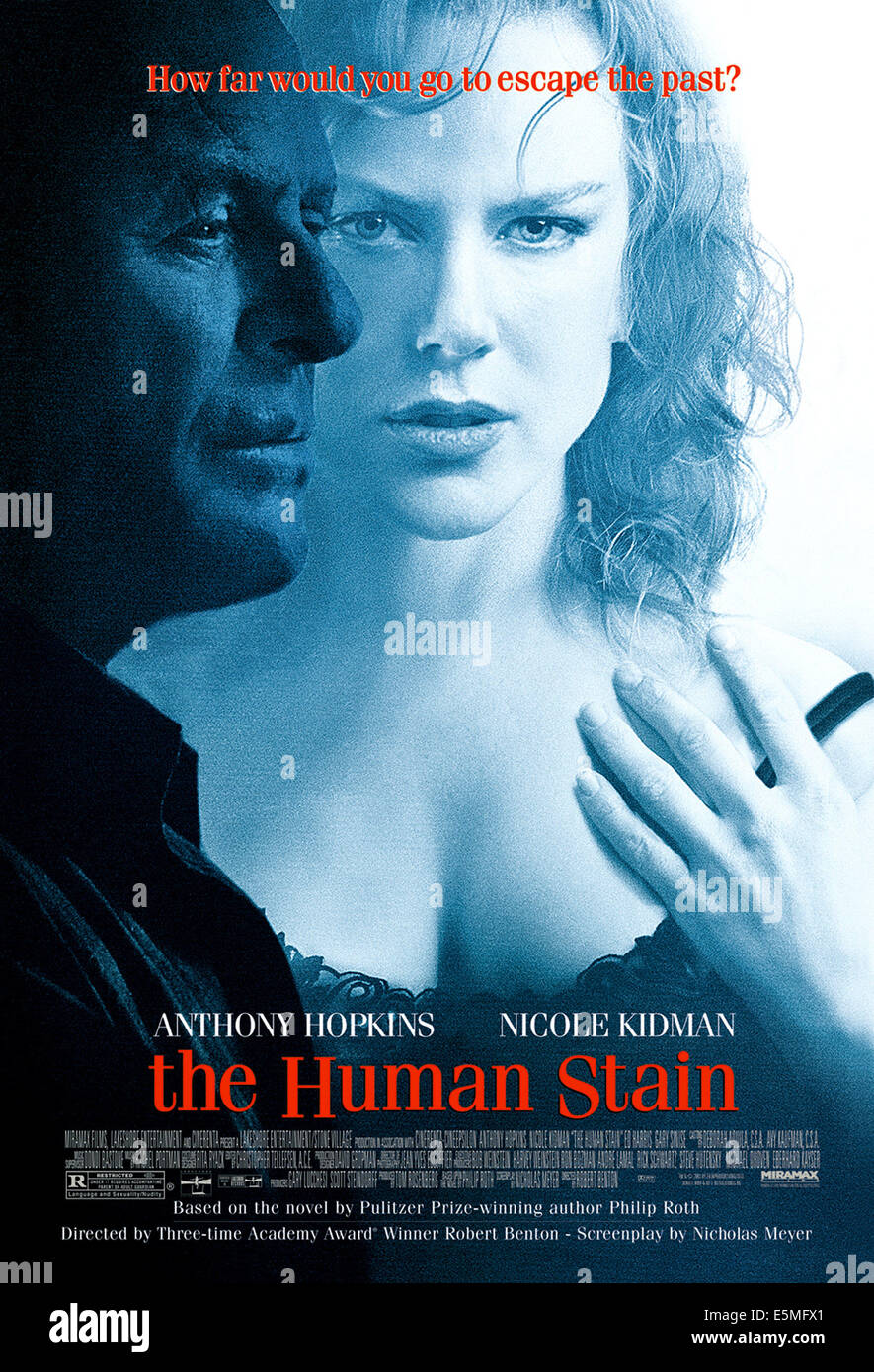 DIE HUMAN STAIN, Anthony Hopkins, Nicole Kidman, 2003, (c) Miramax/Courtesy Everett Collection Stockfoto