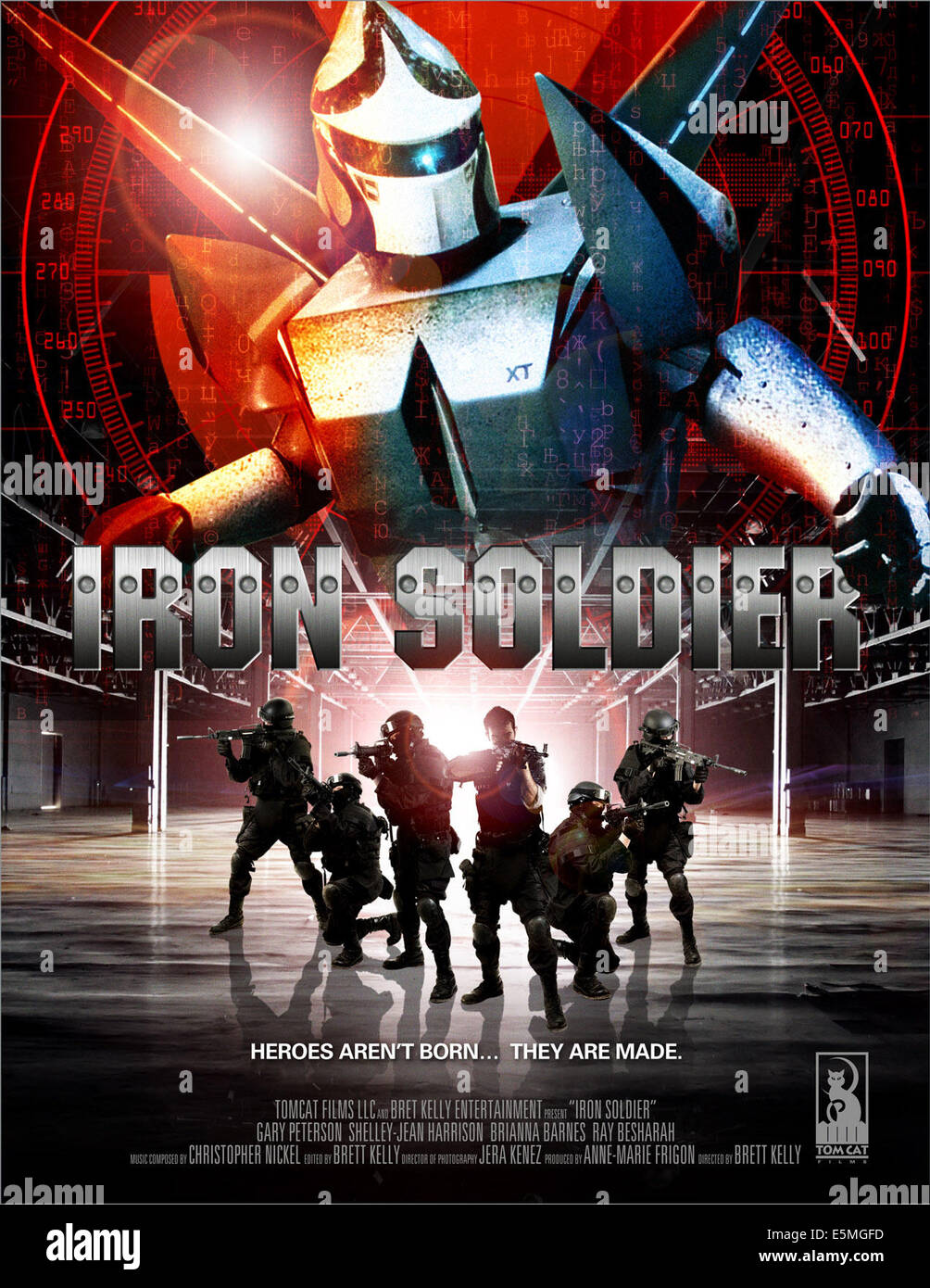 Eiserne Soldat, internationale Plakatkunst, 2010. © Dudez Produktionen/Courtesy Everett Collection Stockfoto