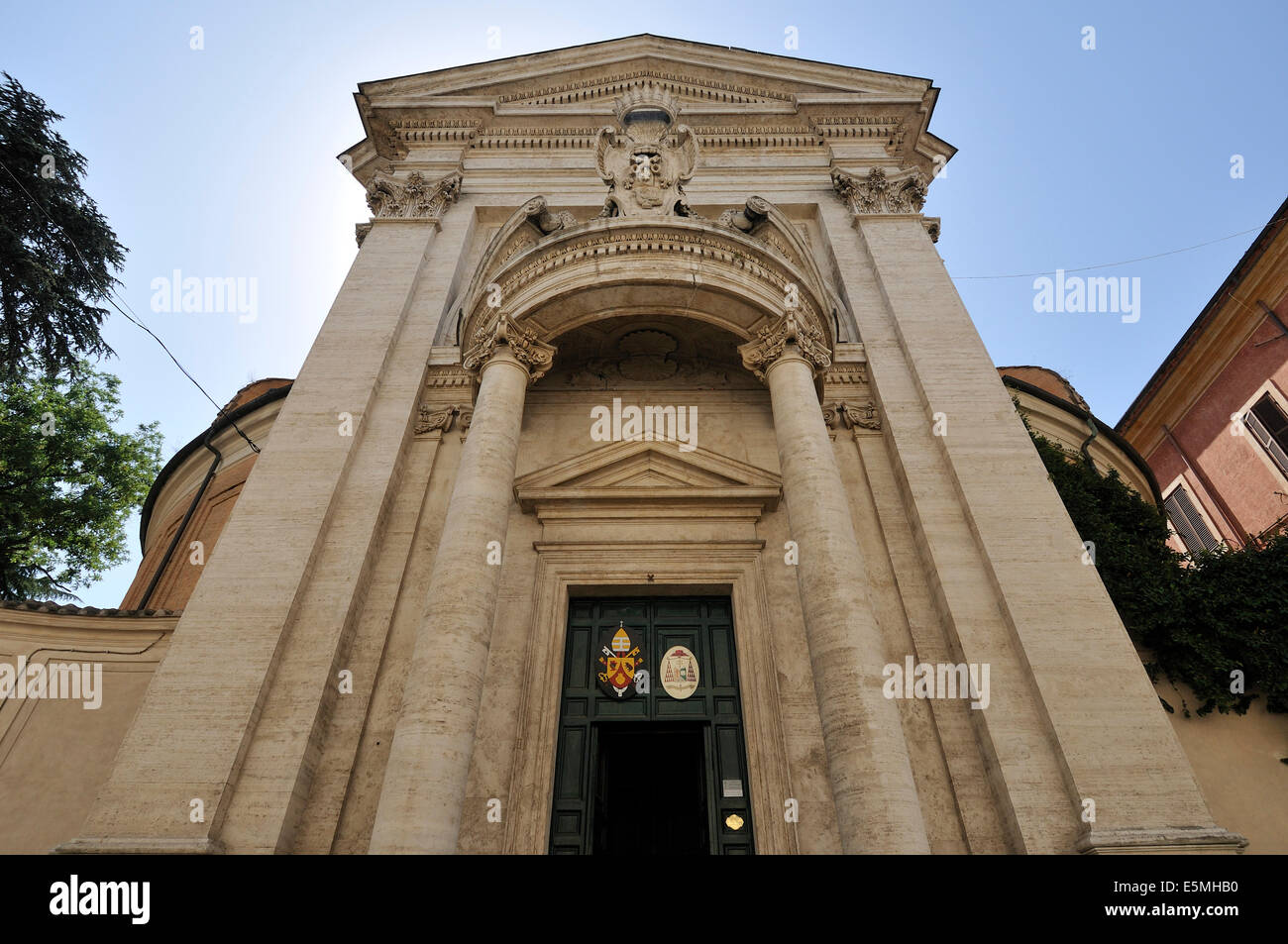 Die Kirche von Sant' Andrea al Quirinale Rom Italien Stockfoto