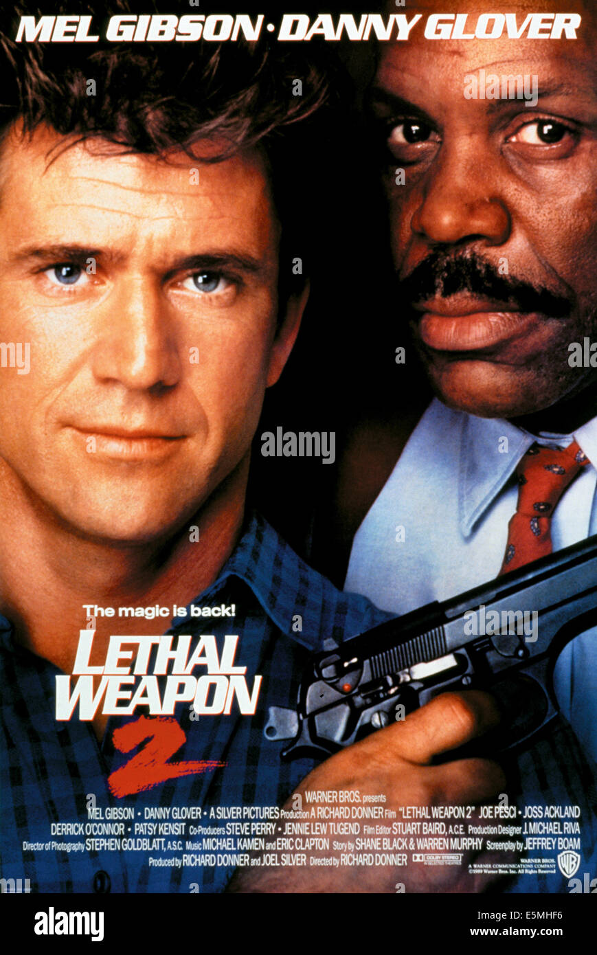 LETHAL WEAPON 2, Mel Gibson, Danny Glover, 1989, (c) Warner Brothers/Courtesy Everett Collection Stockfoto