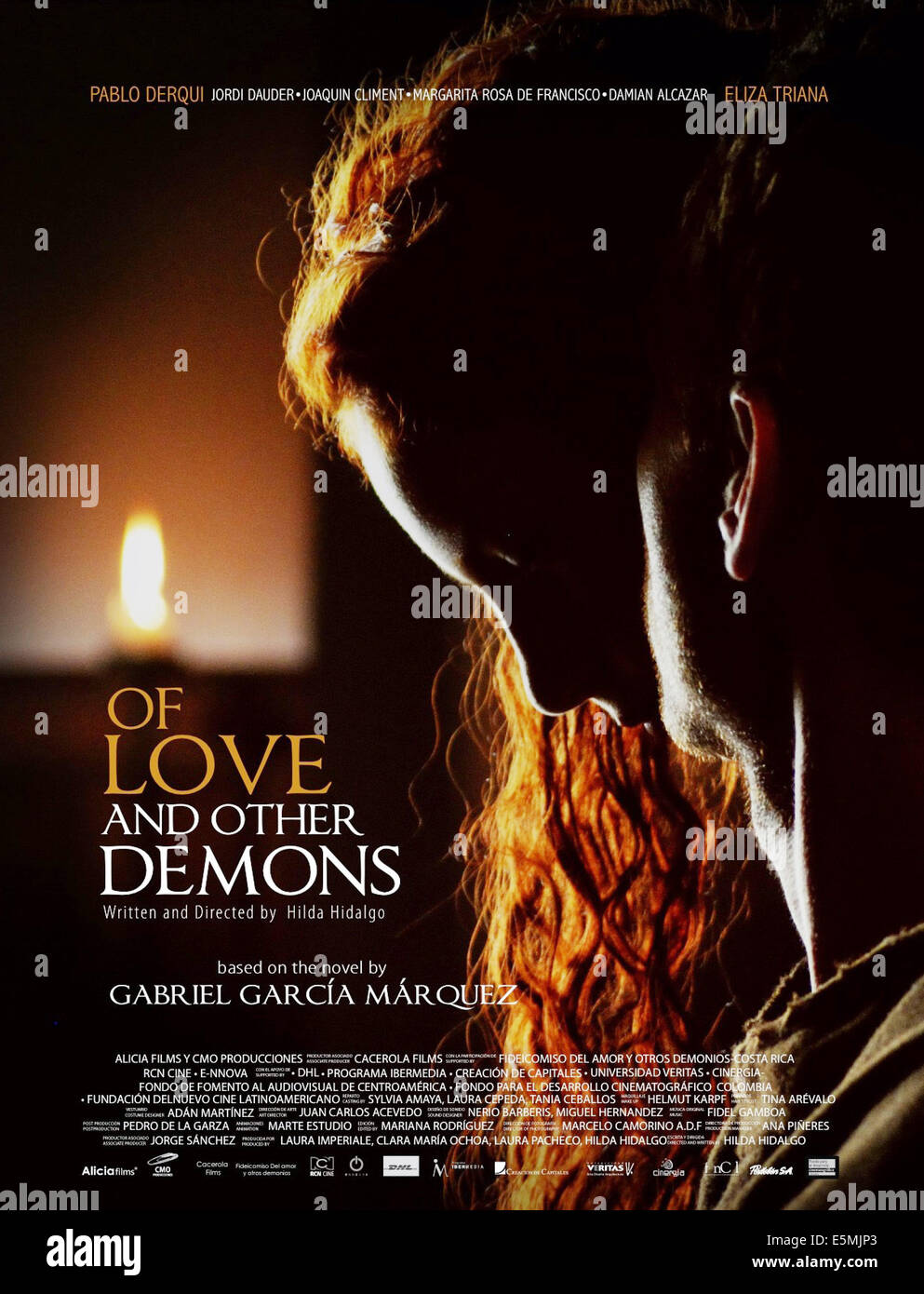 LOVE AND OTHER DEMONS (aka DEL AMOR Y OTROS VERKLEIDETE), Eliza Triana, 2009. Stockfoto