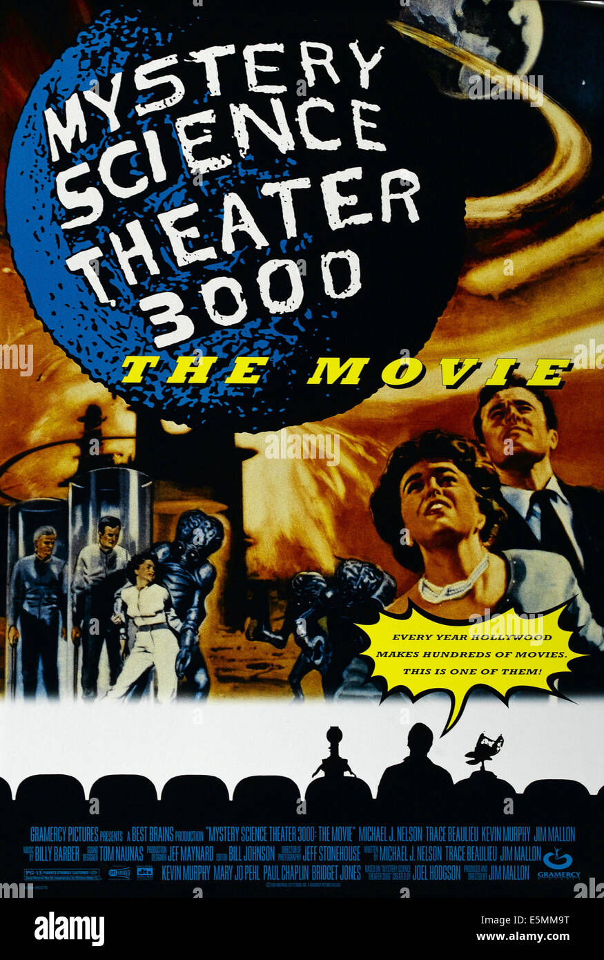 MYSTERY SCIENCE THEATER 3000: DER FILM, 1996. Stockfoto