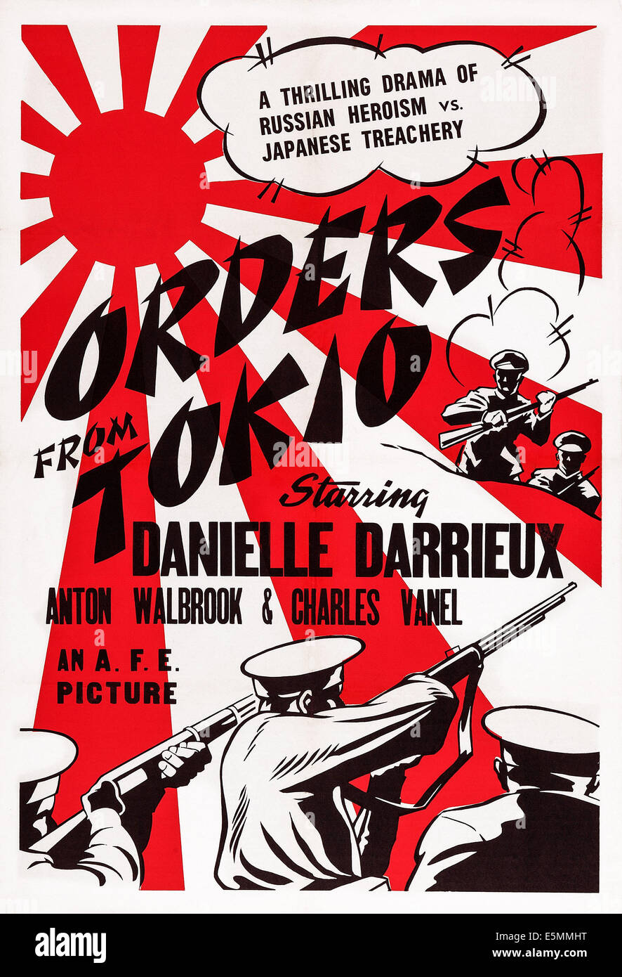 PORT ARTHUR, (aka Bestellungen aus TOKIO, aka ich GIVE MY LIFE), US-Plakatkunst, 1936 Stockfoto
