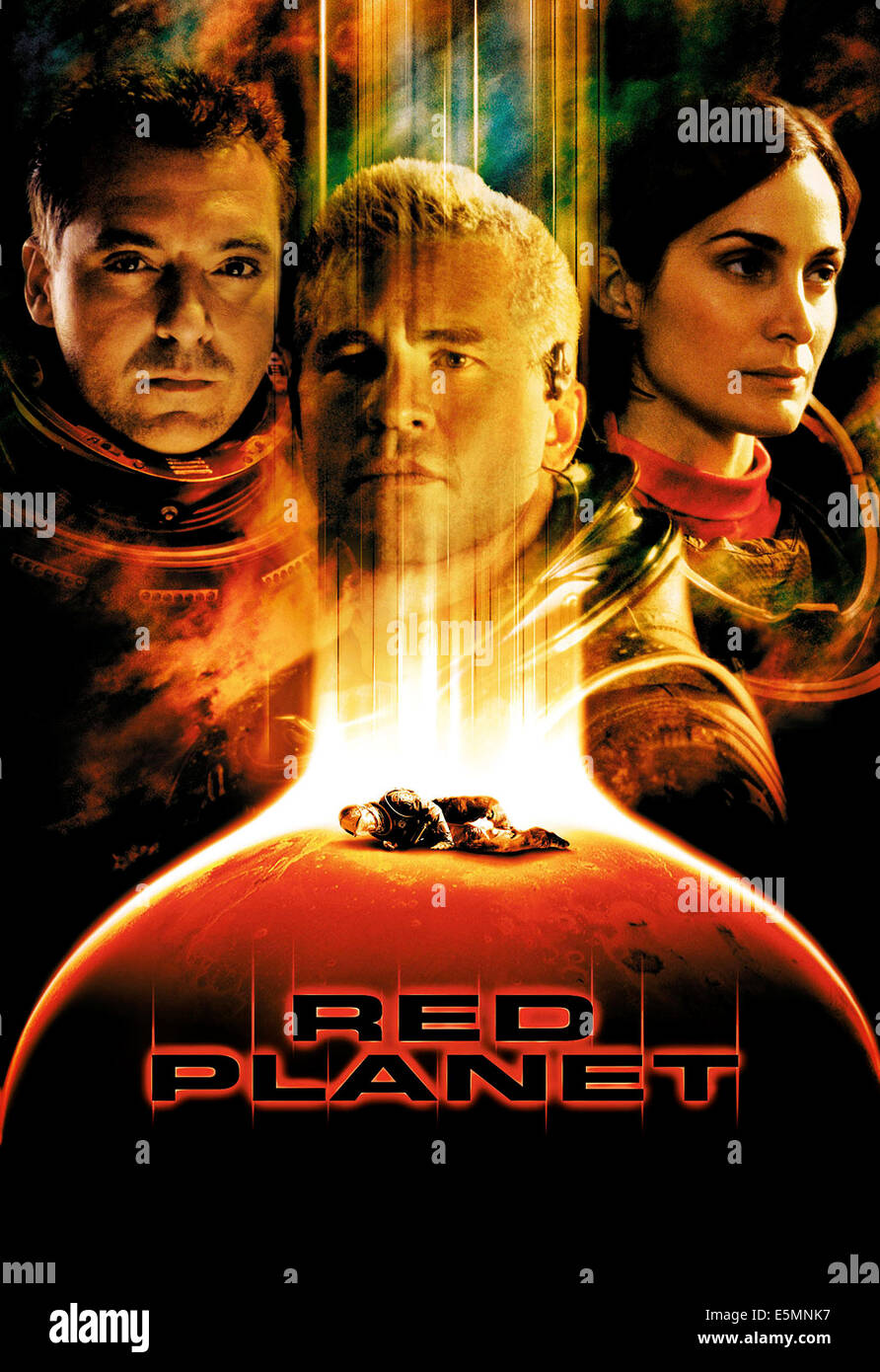 RED PLANET, Tom Sizemore, Simon Baker, Carrie-Anne Moss, 2000, (c) Warner Brothers/Courtesy Everett Collection Stockfoto