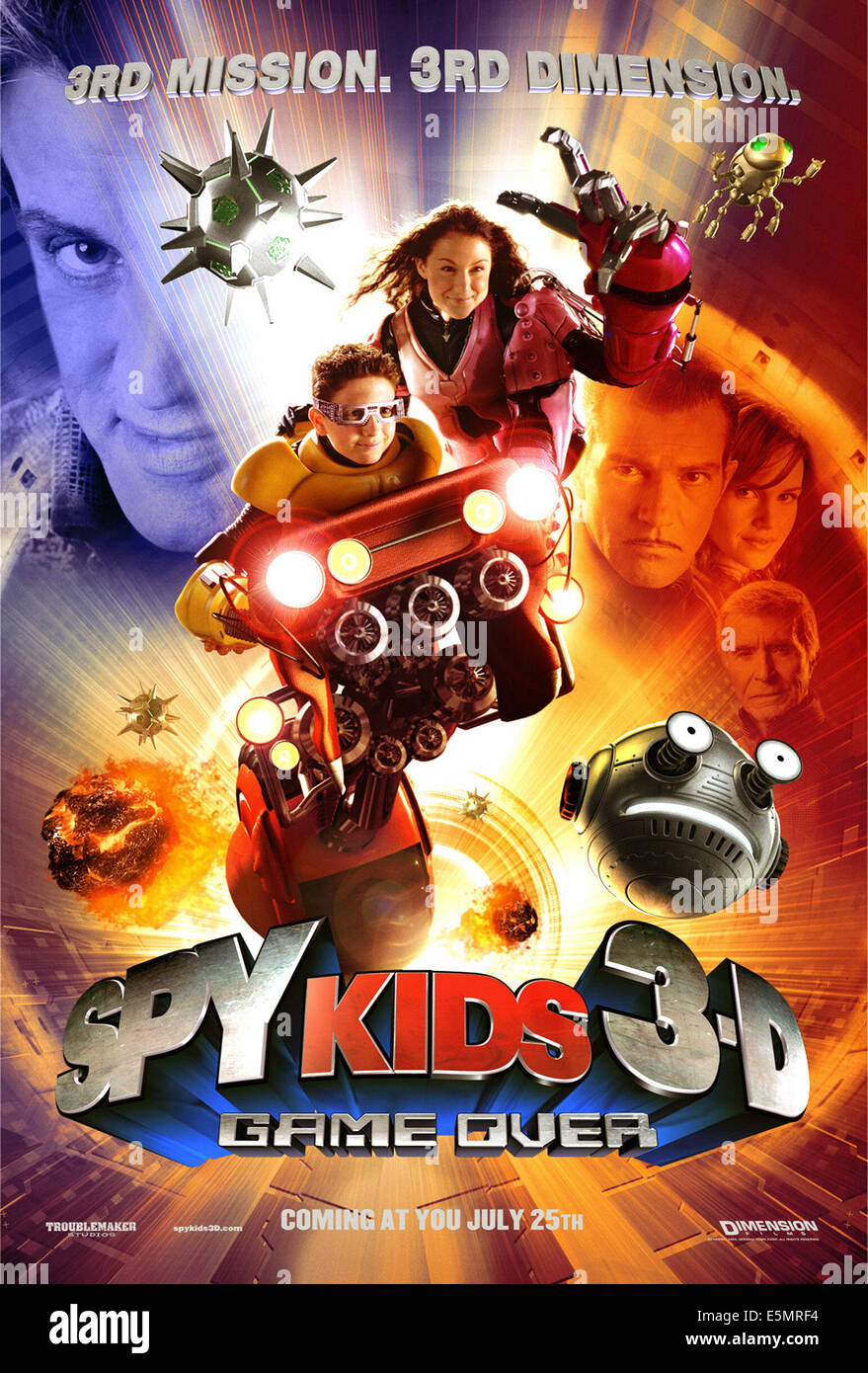 SPY KIDS 3-d: GAME 0VER, 2003, (c) Dimension Films/Courtesy Everett Collection Stockfoto