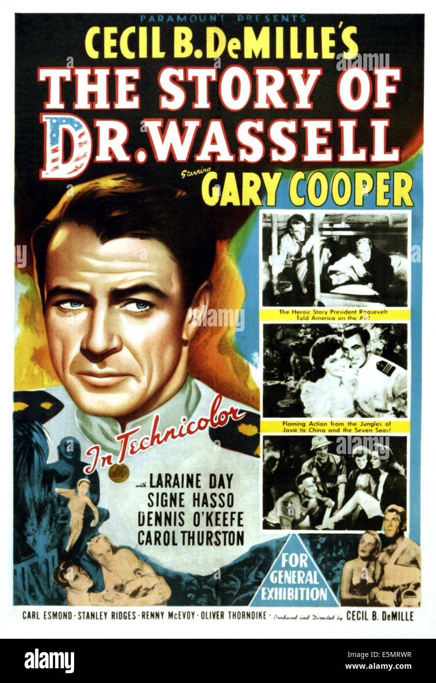 DIE Geschichte von DR. WASSELL, Gary Cooper (links), 1944. Stockfoto