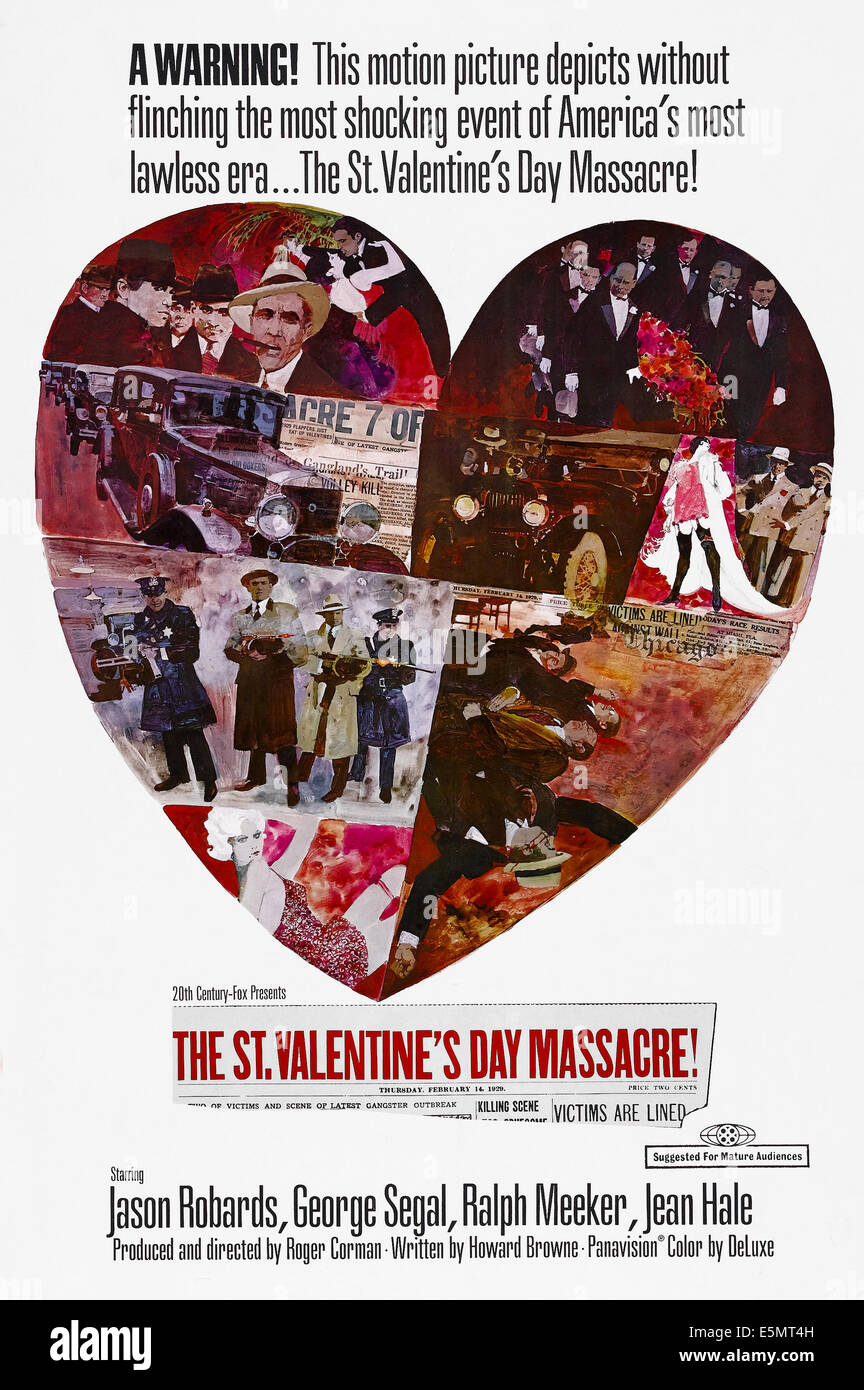 ST. Valentines DAY MASSACRE, 1967, TM & Copyright © 20th Century Fox Film Corp. Alle Rechte vorbehalten. / Höflichkeit Everett Stockfoto