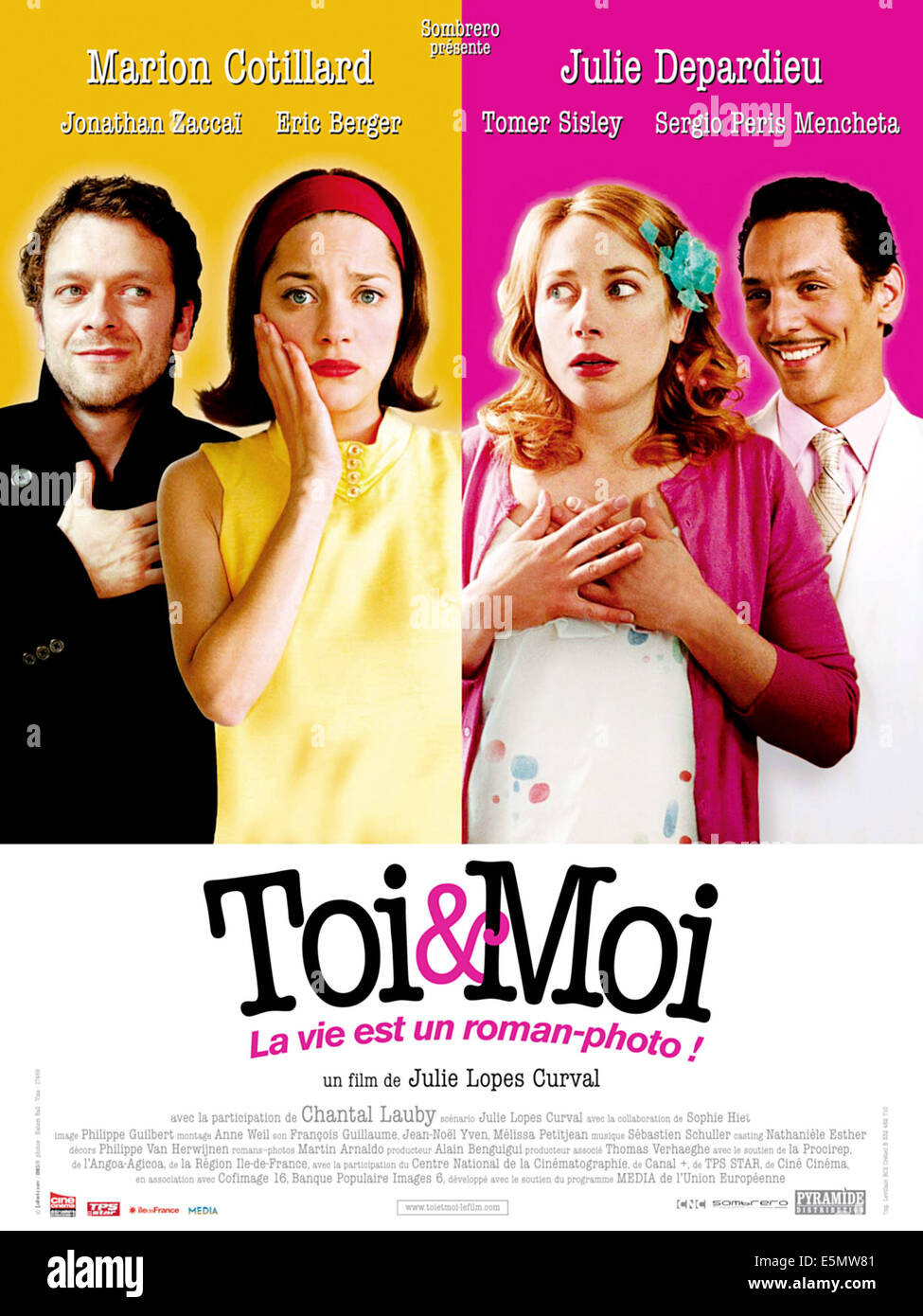 TOI ET MOI, (aka YOU AND ME), Jonathan Zaccai, Marion Cotillard, Julie Depardieu, Tomer Sisley, 2006. © Pyramide Stockfoto TOI ET MOI, (aka YOU AND ME), Jonathan Zaccai, Marion Cotillard, Julie Depardieu, Tomer Sisley, 2006. © Pyramide Stockfoto