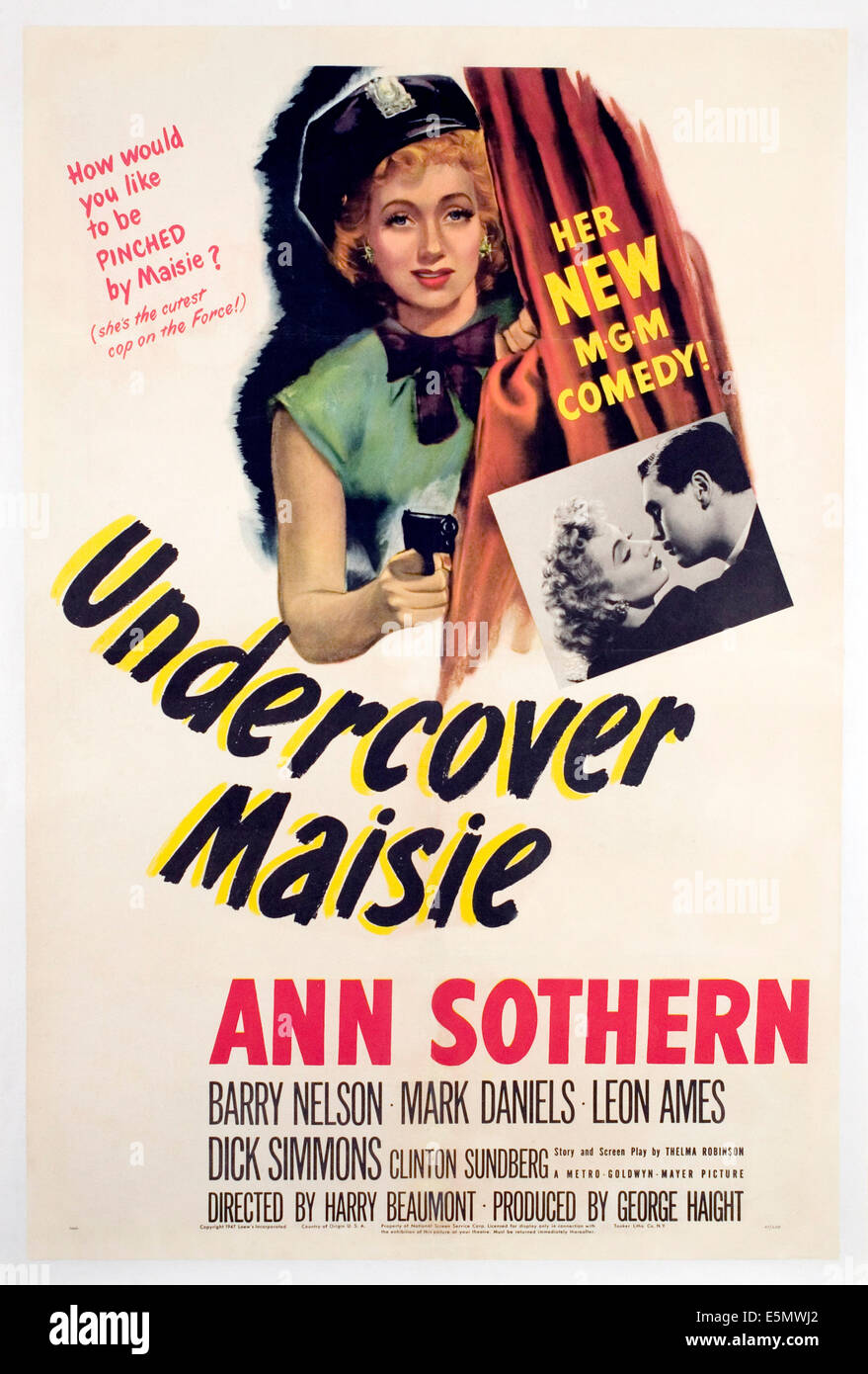 UNDERCOVER MAISIE, Ann Sothern, 1947. Stockfoto