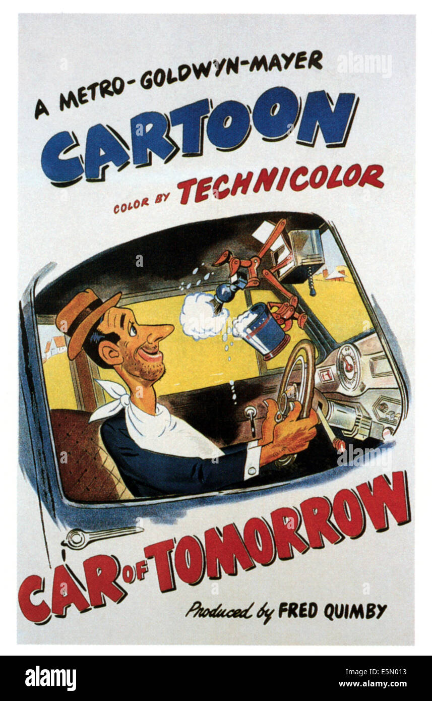 CAR OF TOMORROW, 1951. Stockfoto