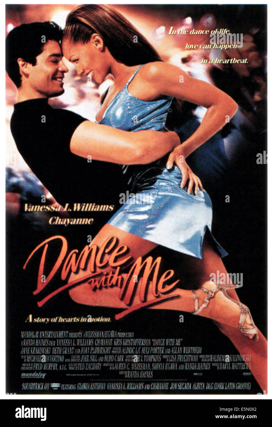 DANCE WITH ME, von links: Chayanne, Vanessa L. Williams, 1998, © Columbia Bilder/Courtesy Everett Collection Stockfoto