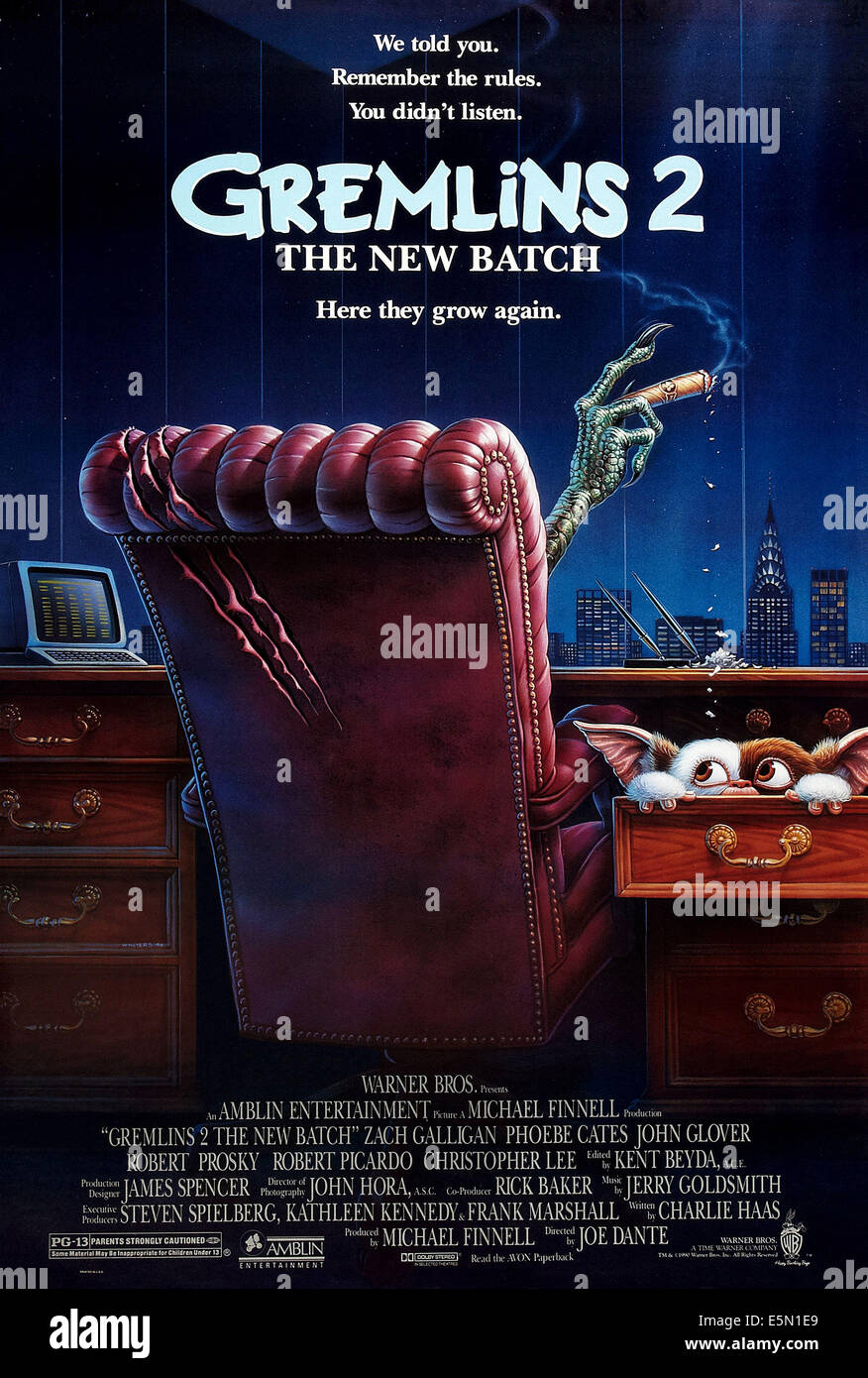GREMLINS 2: Die neue Charge, Gizmo, 1990, © Warner Bros. / Courtesy Everett Collection Stockfoto
