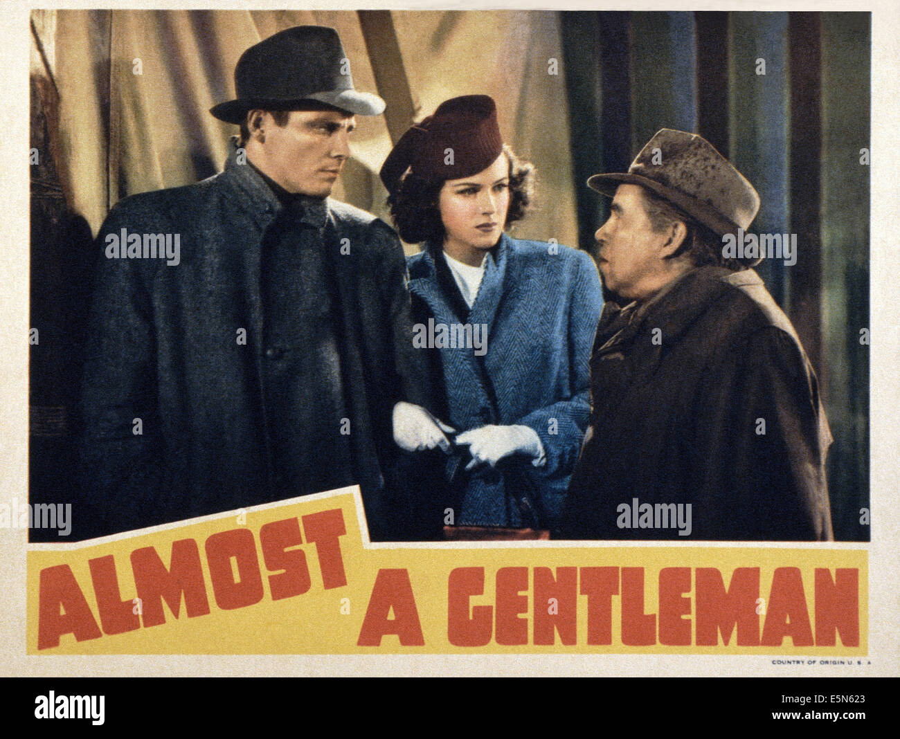 FAST A GENTLEMAN, James Ellison (links), Helen Holz (Mitte), 1939 Stockfoto