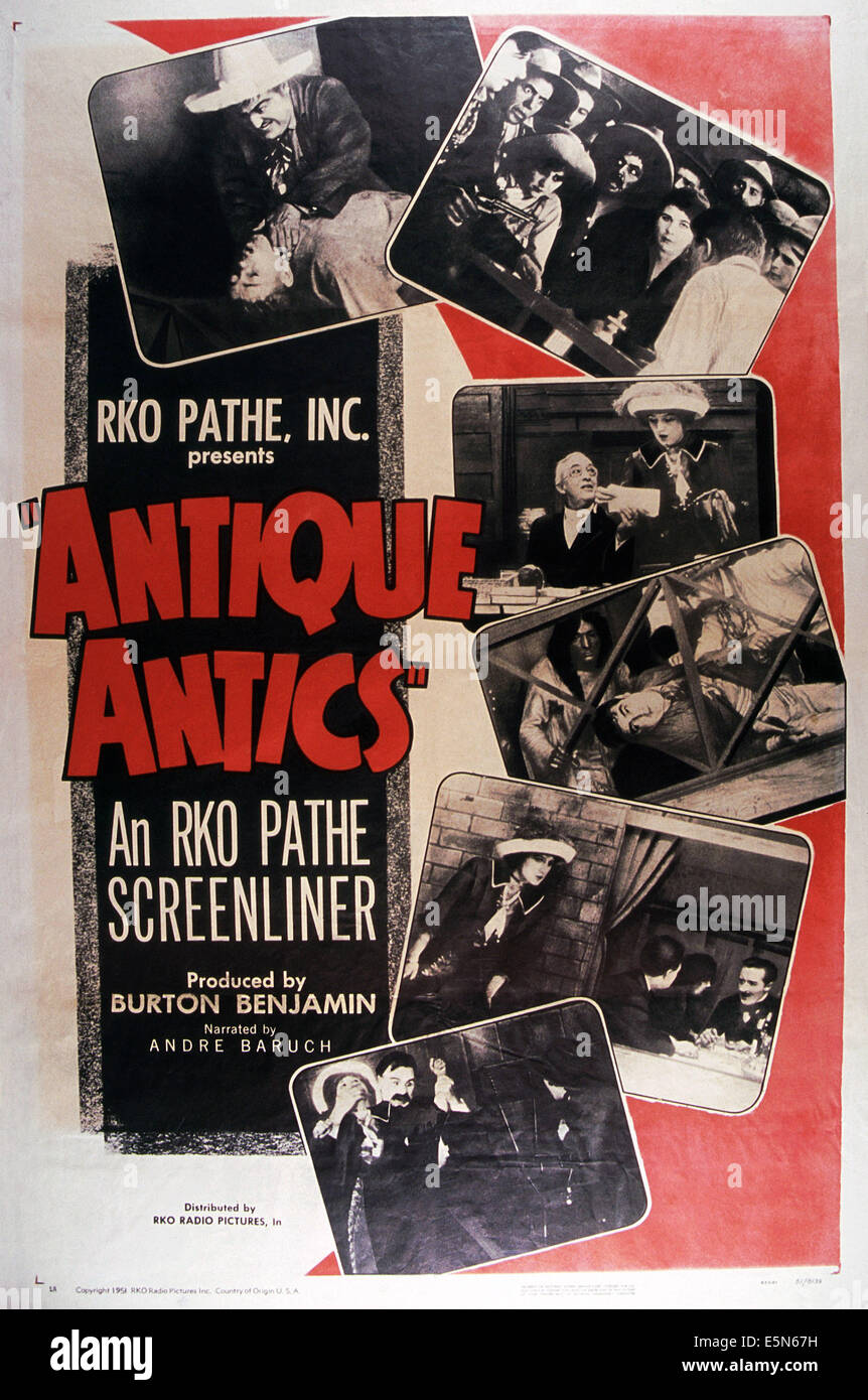 ANTIKE POSSEN, 1951 Stockfoto