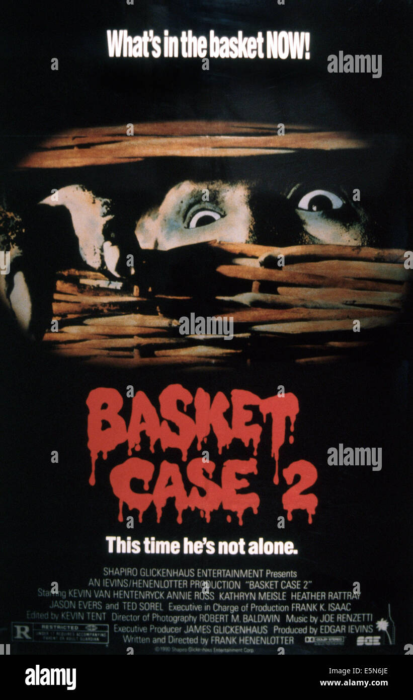 BASKET CASE 2, 1990, © Shapiro Glickenhaus Entertainment/Höflichkeit Everett Collection Stockfoto