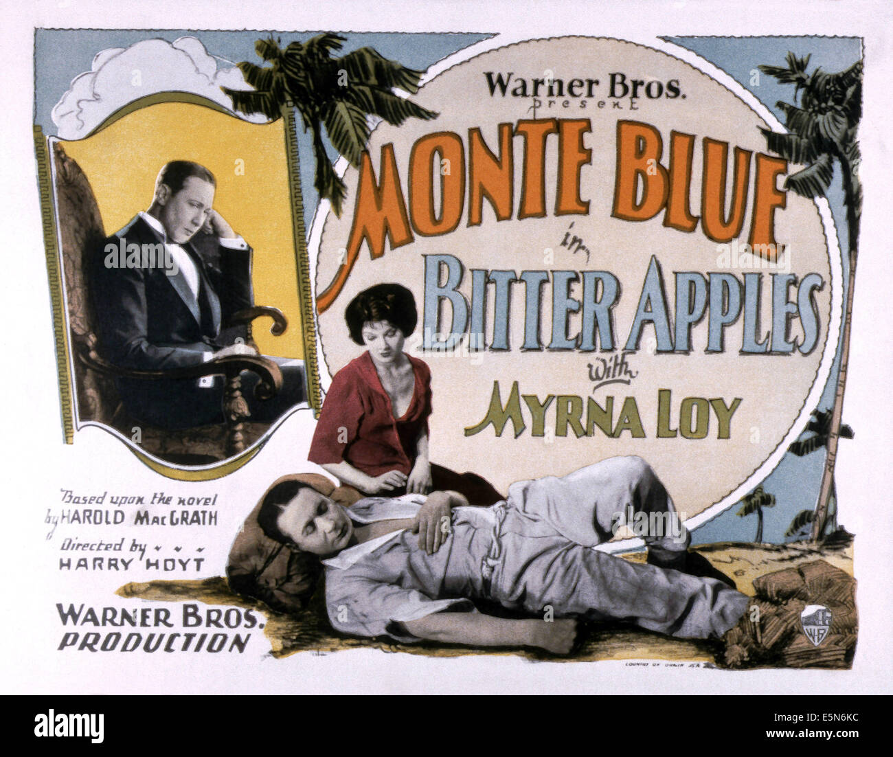 BITTERE Äpfel, Monte Blue (links und vorne), Myrna Loy (hinten), 1927 Stockfoto