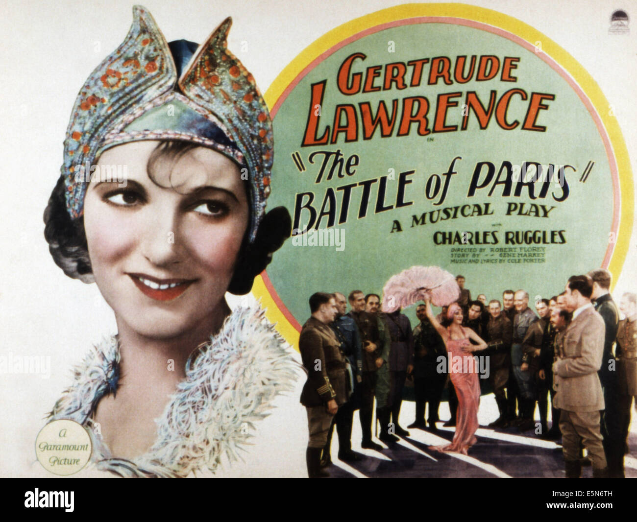 DIE Schlacht von PARIS, Gertrude Lawrence, 1929 Stockfoto