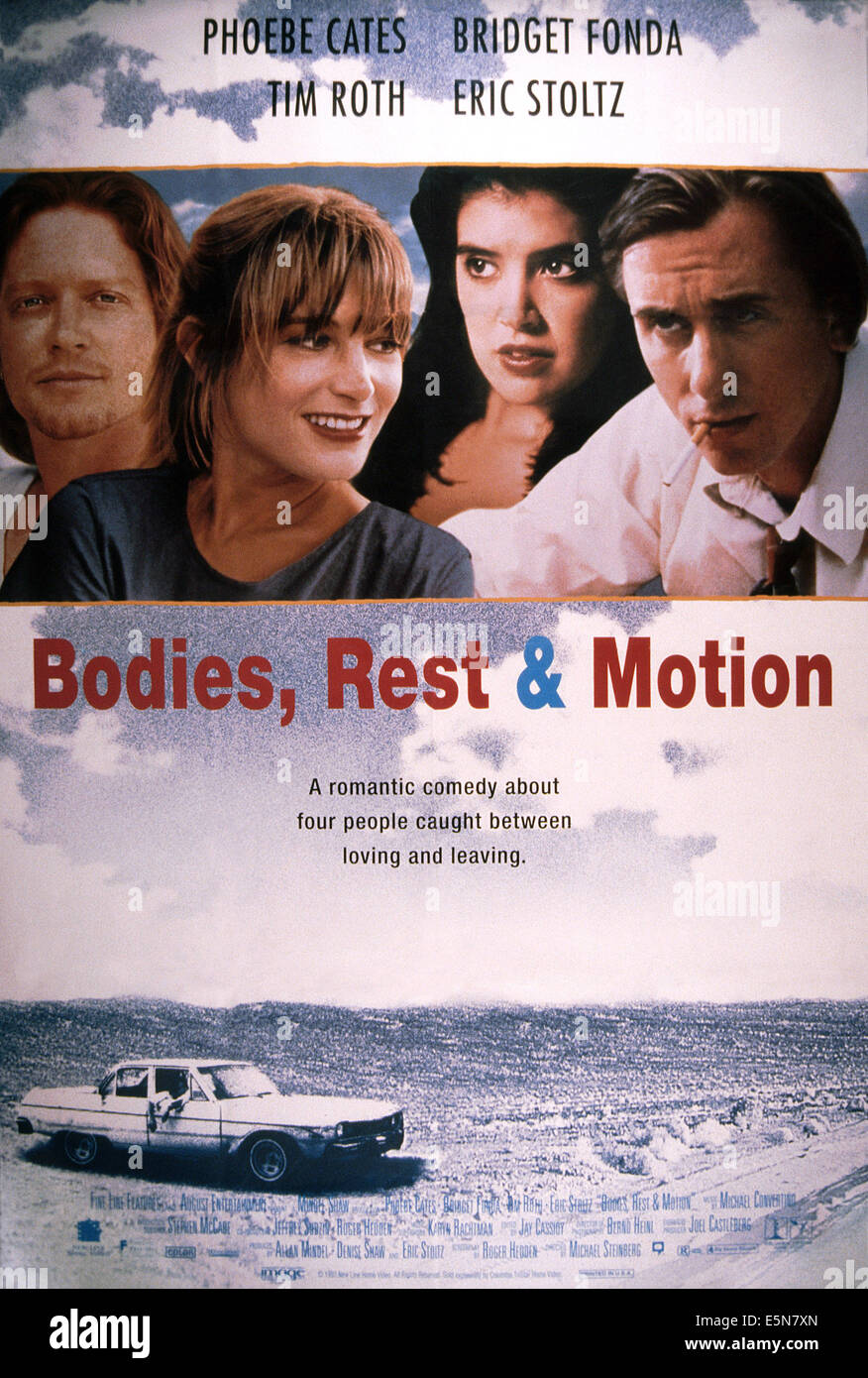 Körper, Ruhe und Bewegung, von links Eric Stoltz, Bridget Fonda