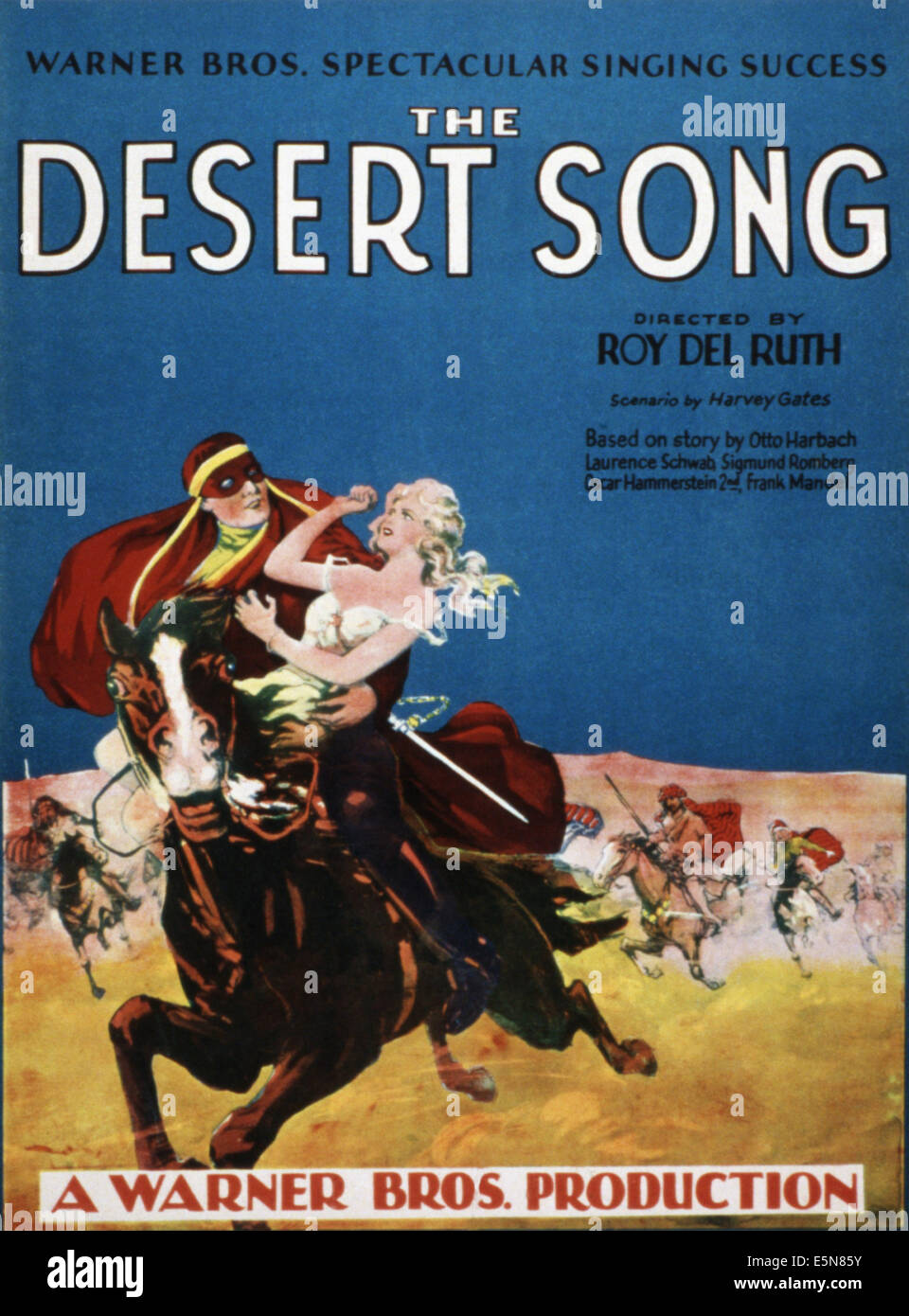 Das Lied der Wüste, John Boles, Carlotta King, 1929 Stockfoto
