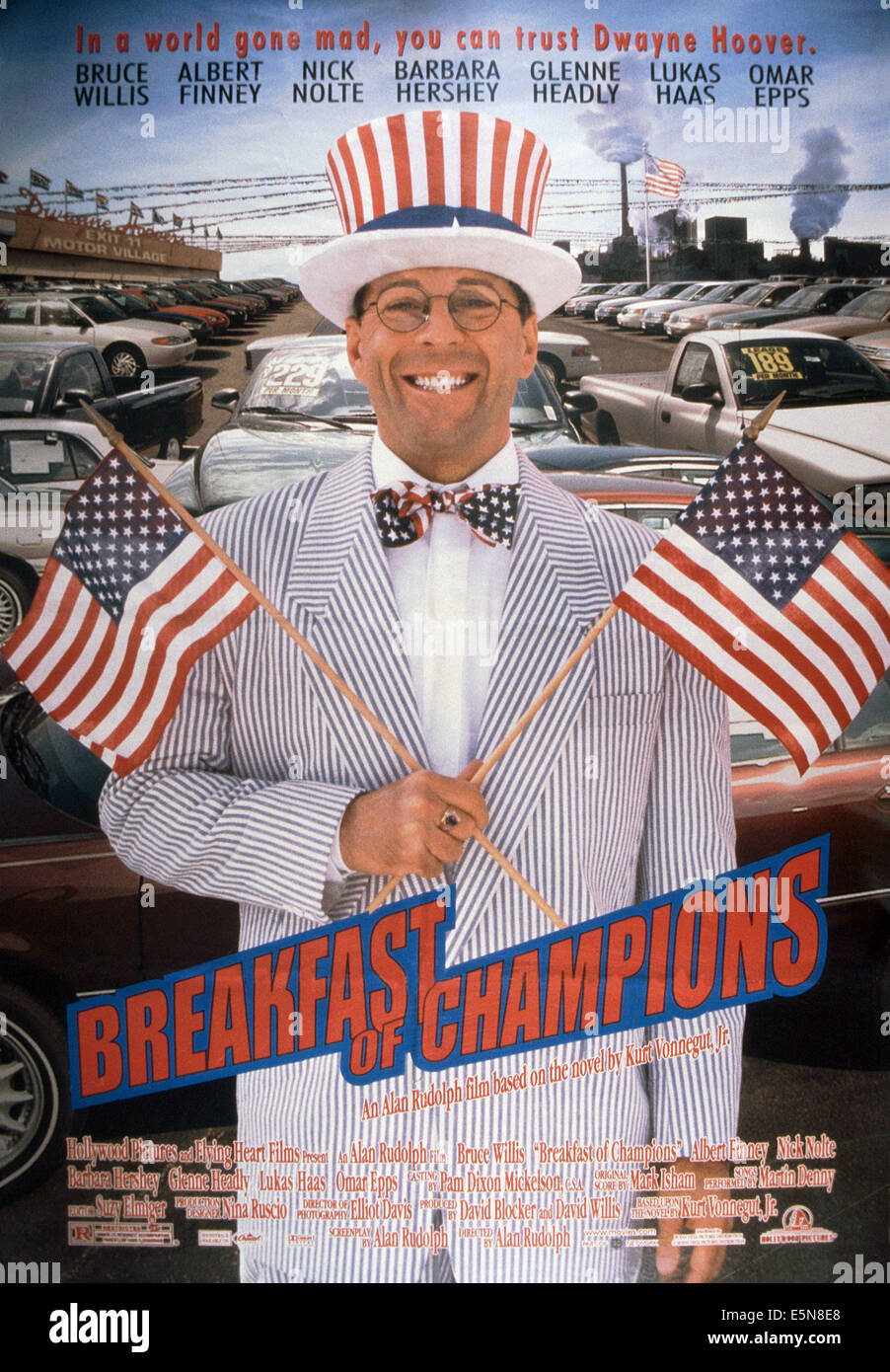 BREAKFAST OF CHAMPIONS, Bruce Willis, 1999, © Buena Vista/Courtesy Everett Collection Stockfoto