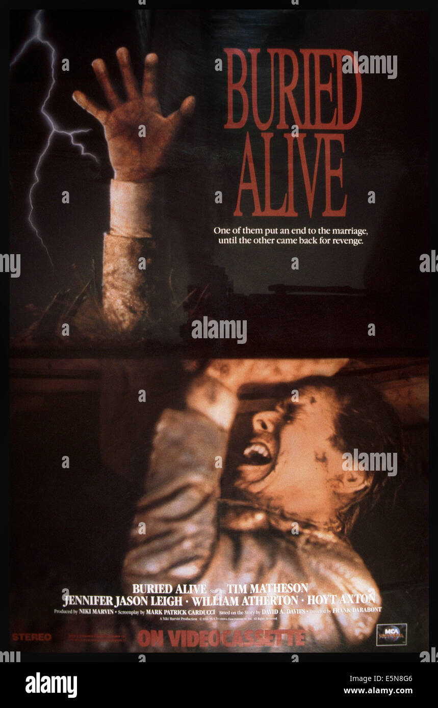 BURIED ALIVE, Tim Matheson, 1990, © USA Network/Courtesy Everett Collection Stockfoto